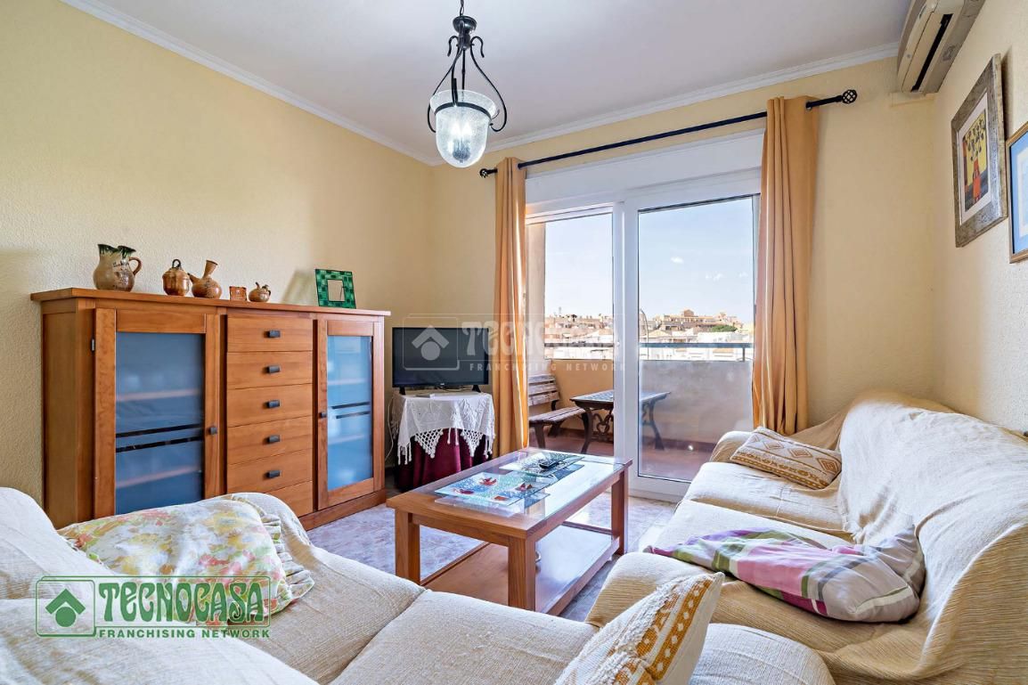 Exterior view of Flat for sale in Roquetas de Mar  with Air Conditioner and Terrace