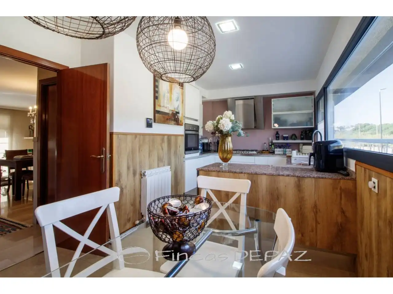Kitchen of Detached homes for sale in Castelldefels  with Air Conditioner, Heating and Terrace