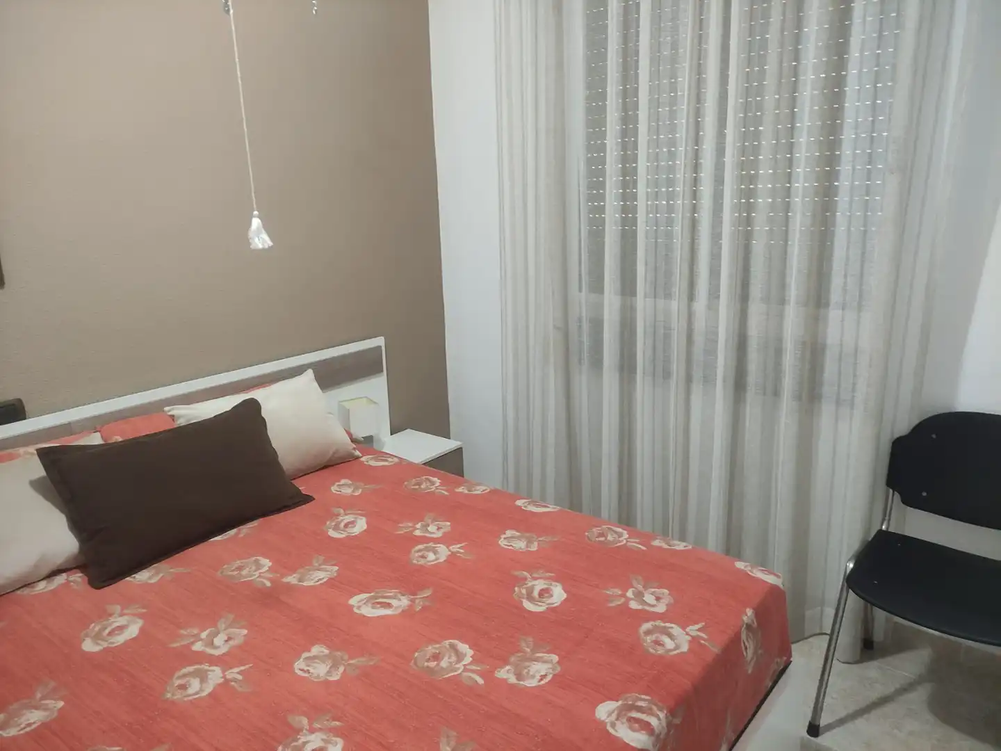 Schlafzimmer von Wohnung zum Verkauf in Burriana / Borriana mit Klimaanlage, Möbliert und Ofen