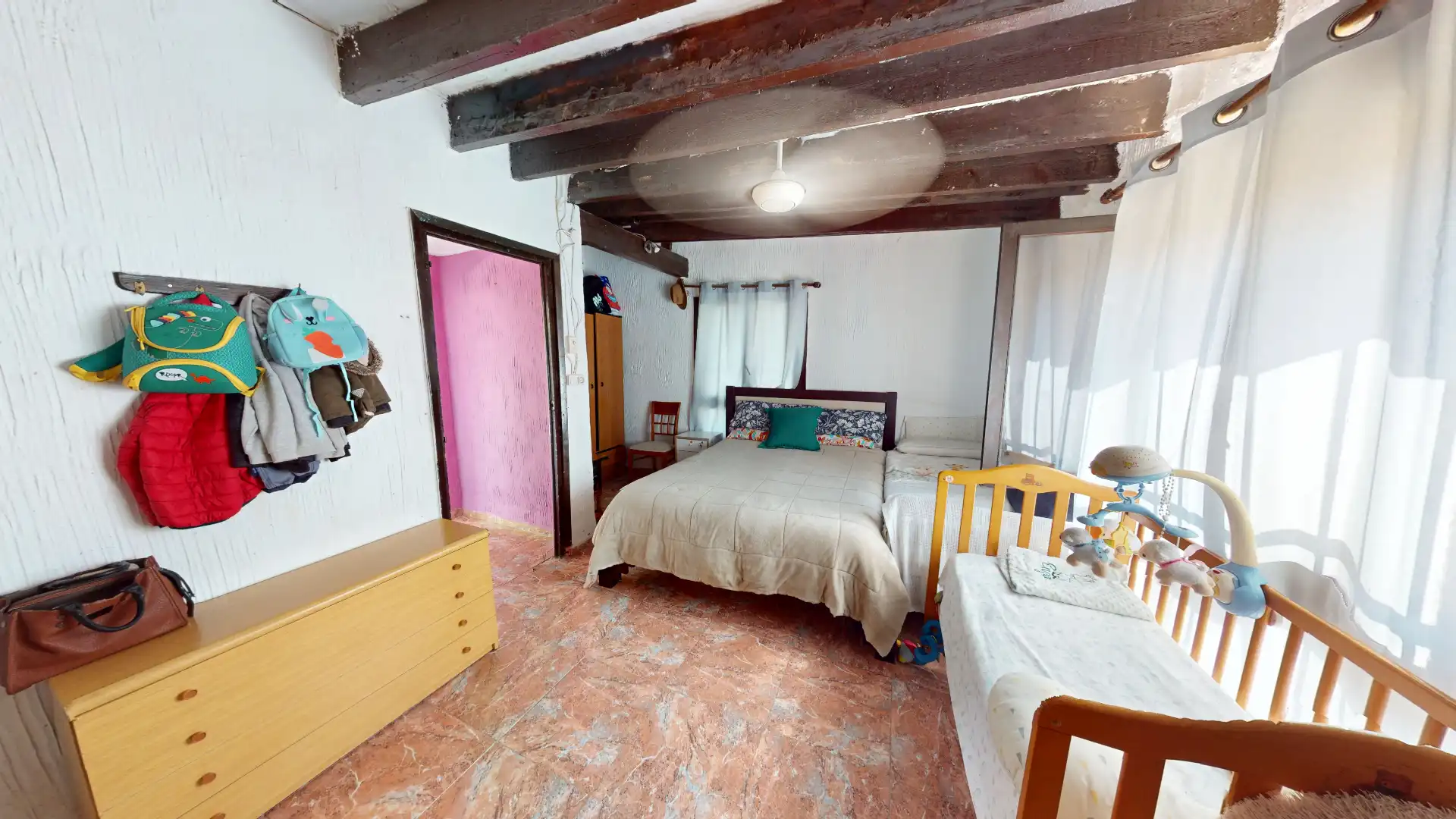Schlafzimmer von Haus oder Chalet zum Verkauf in Mutxamel mit Privatgarten