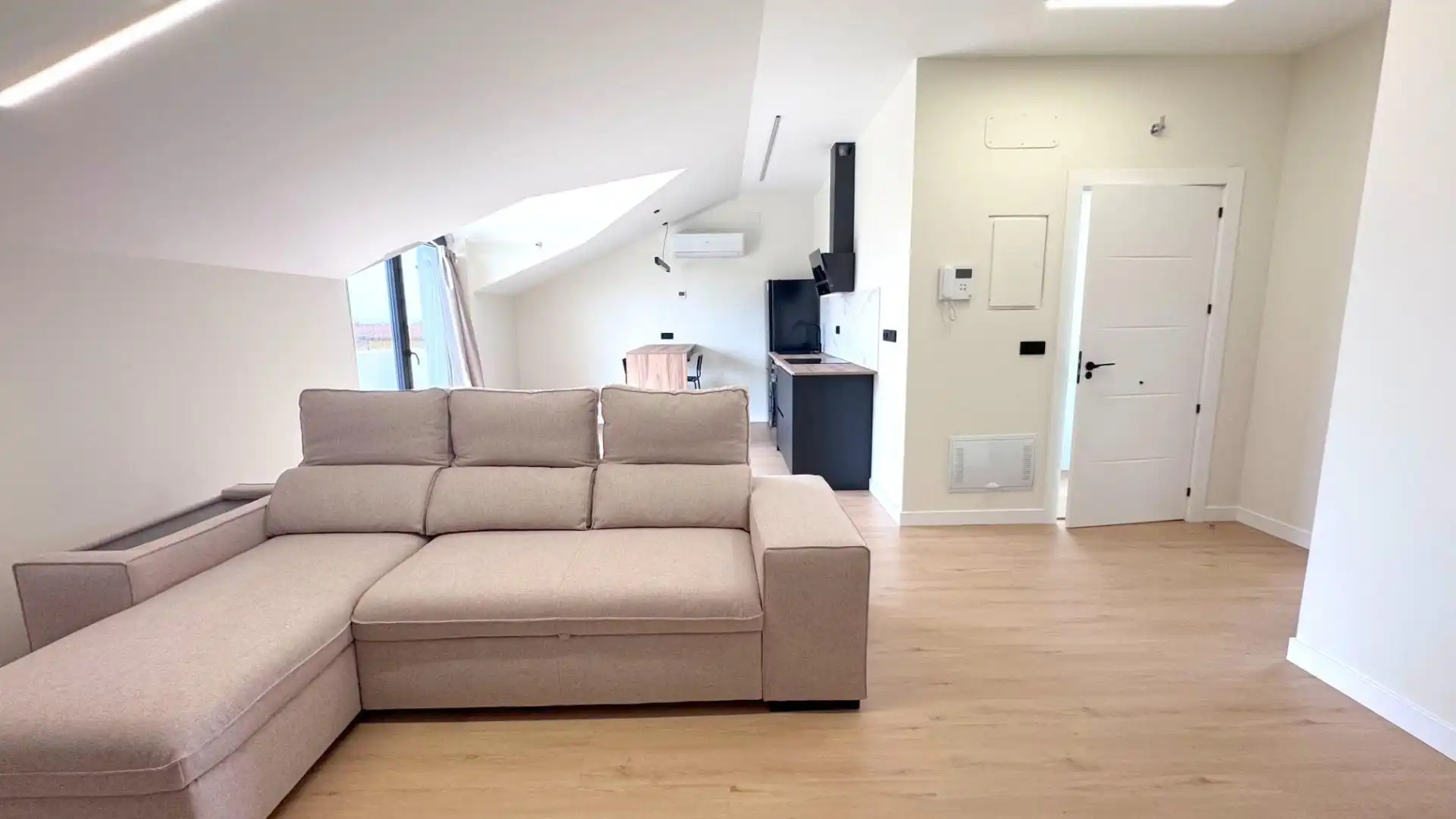 Sala de estar de Piso de alquiler en Suances con Calefacción, Terraza y Amueblado