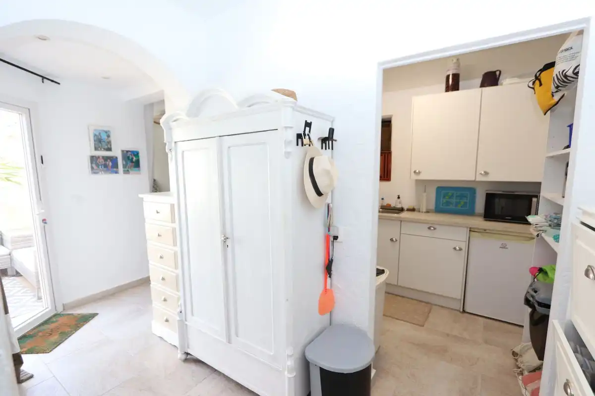 Cocina de Casa o chalet en venta en Alicante / Alacant con Aire acondicionado, Jardín privado y Terraza