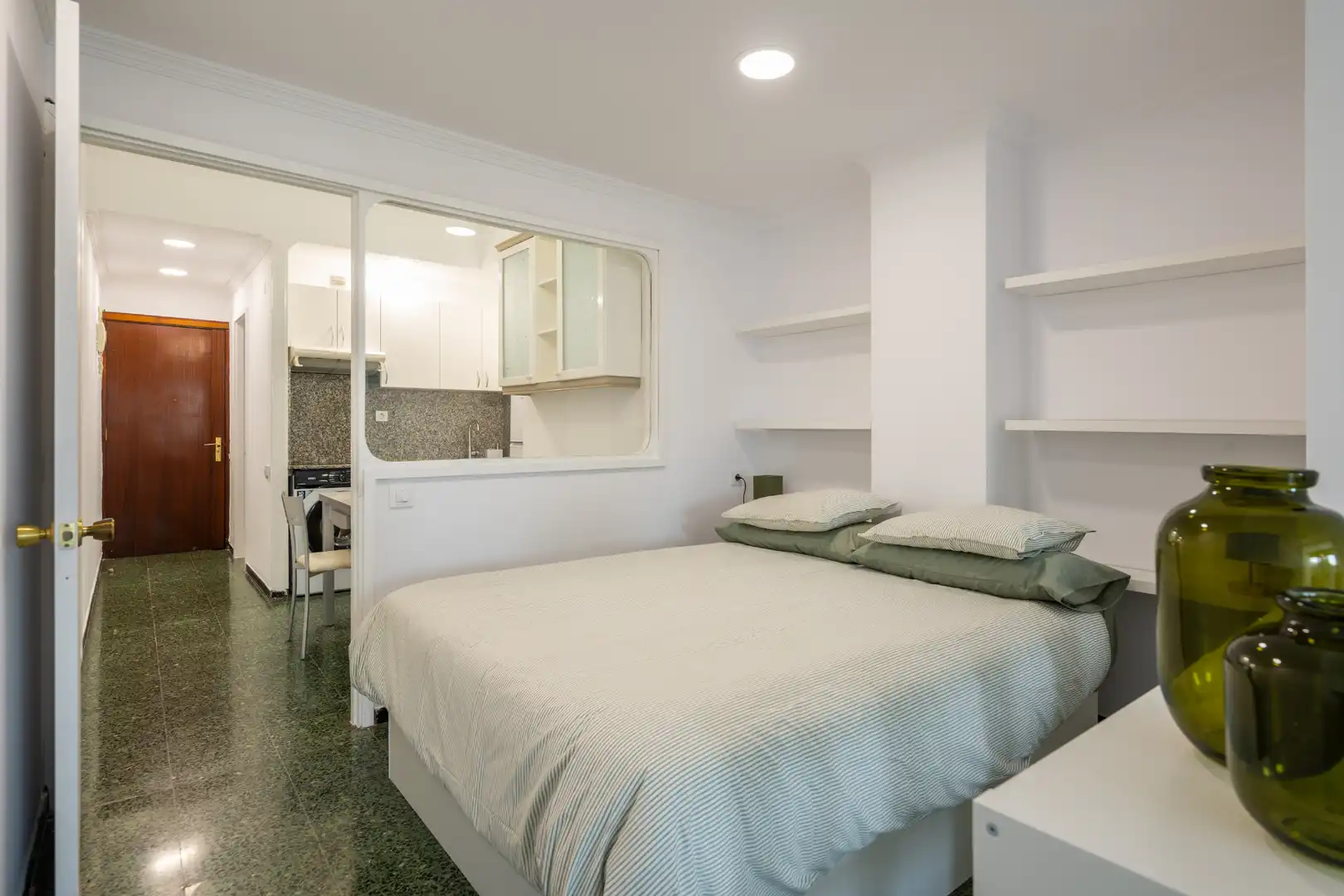 Bedroom of Study for rent in Las Palmas de Gran Canaria  with Oven, Washing machine and Balcony