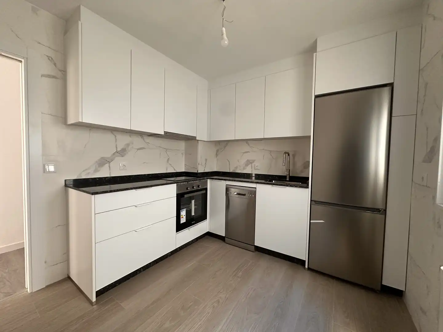 Kitchen of Flat for sale in Negreira  with Heating and Oven