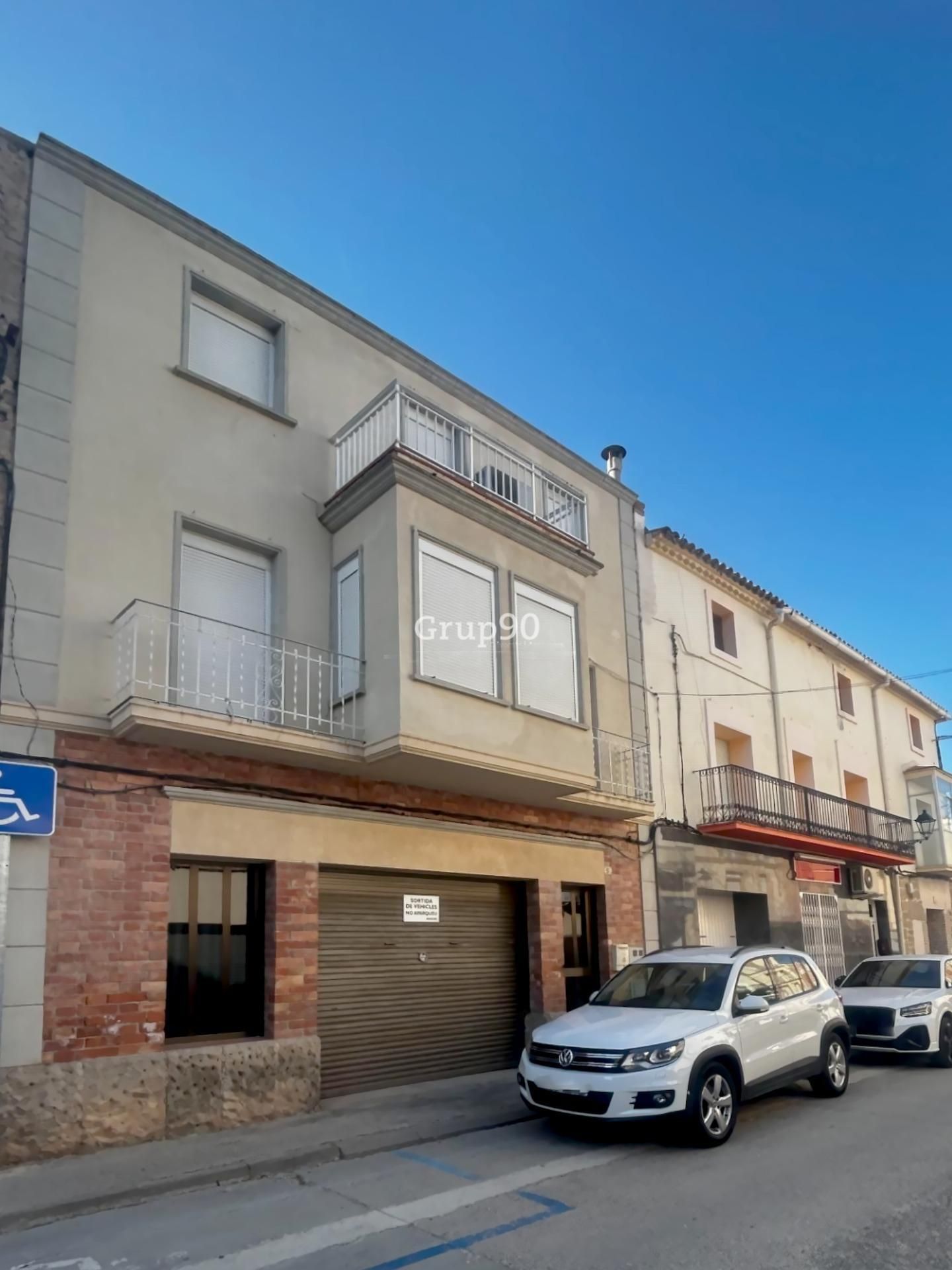 Exterior view of House or chalet for sale in Puigverd de Lleida  with Heating, Parquet flooring and Terrace
