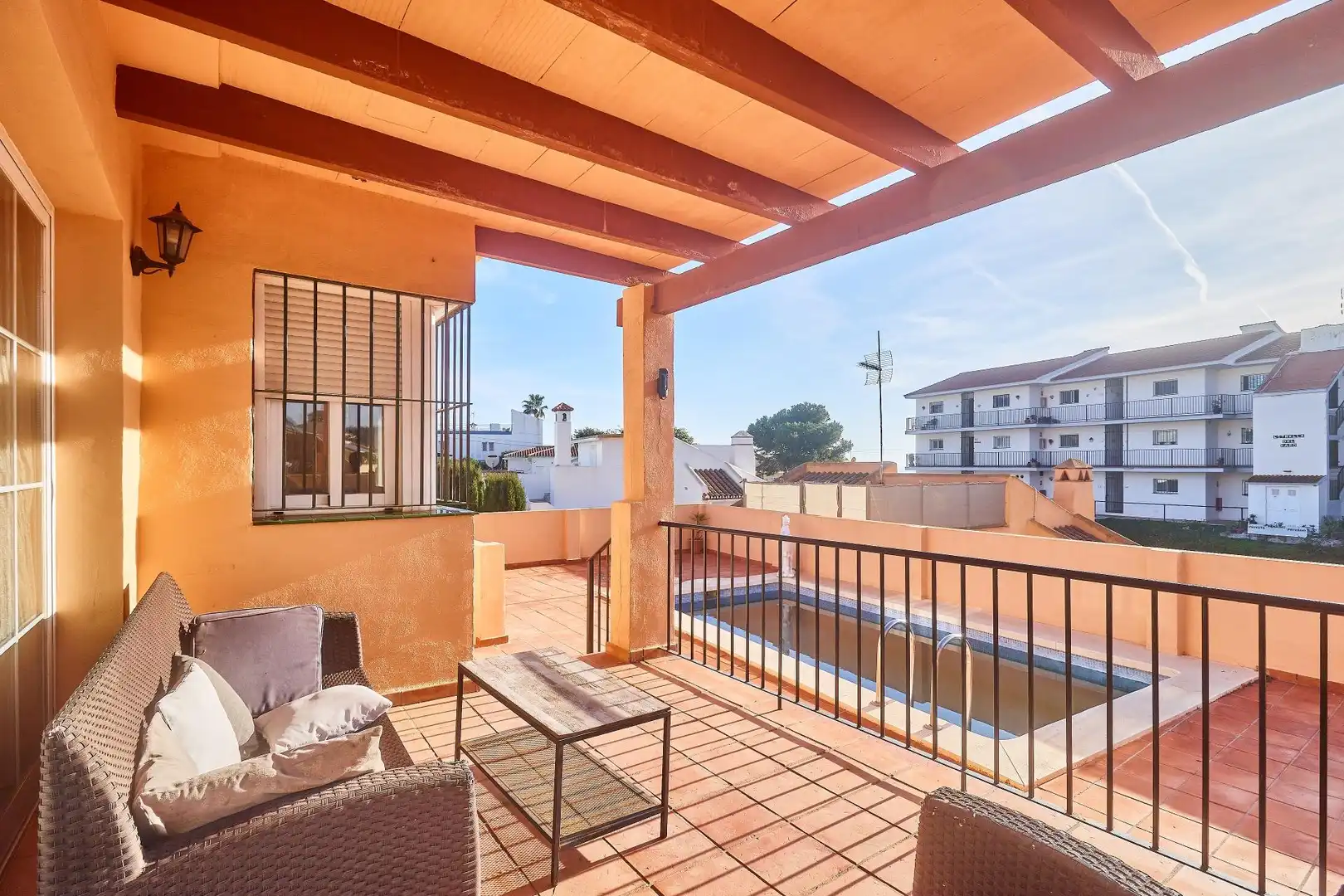 Terraza de Casa o chalet en venta en Mijas con Jardín privado, Terraza y Trastero