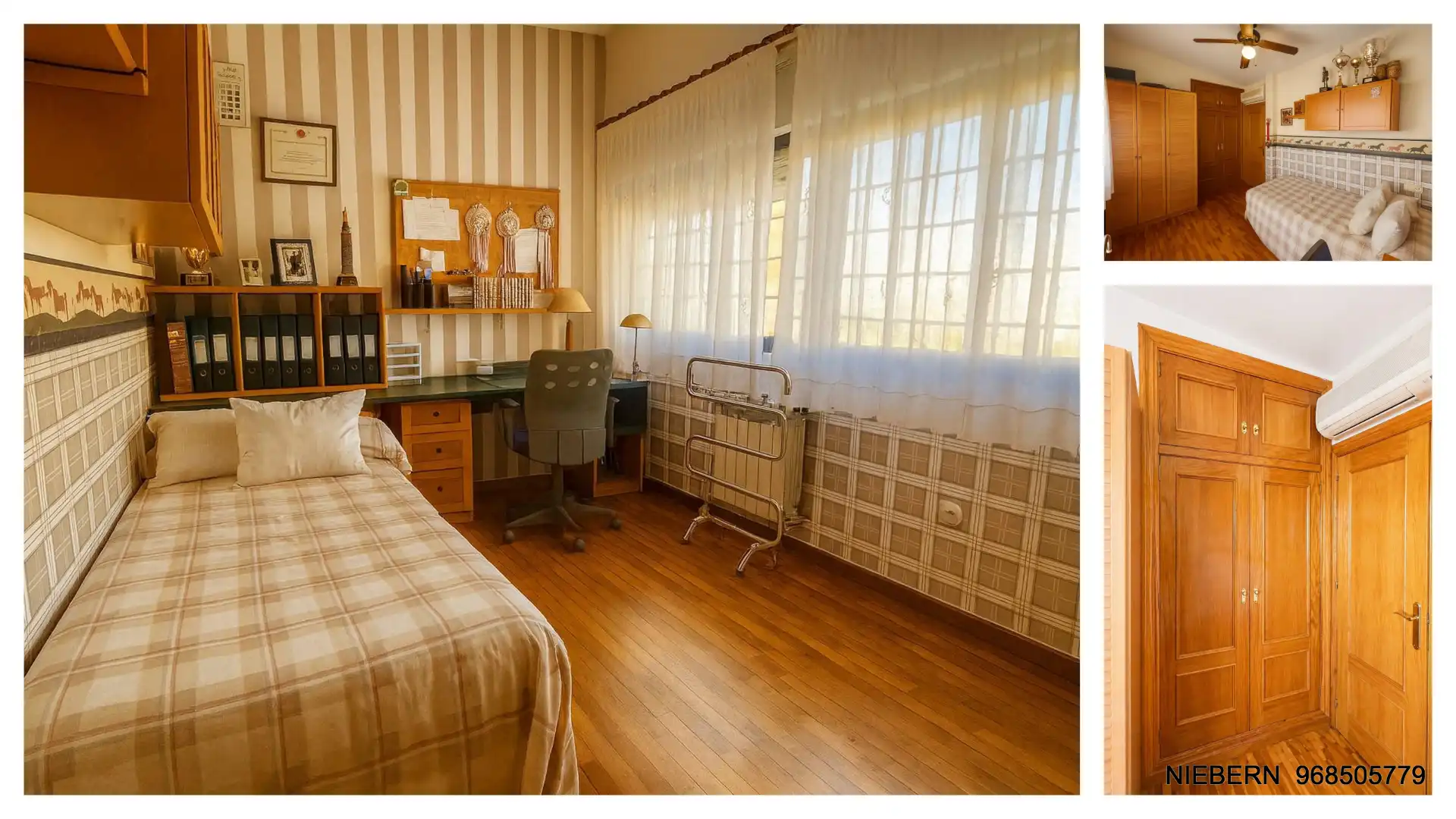 Habitación de Casa o chalet en venta en Cartagena con Aire acondicionado, Calefacción y Jardín privado