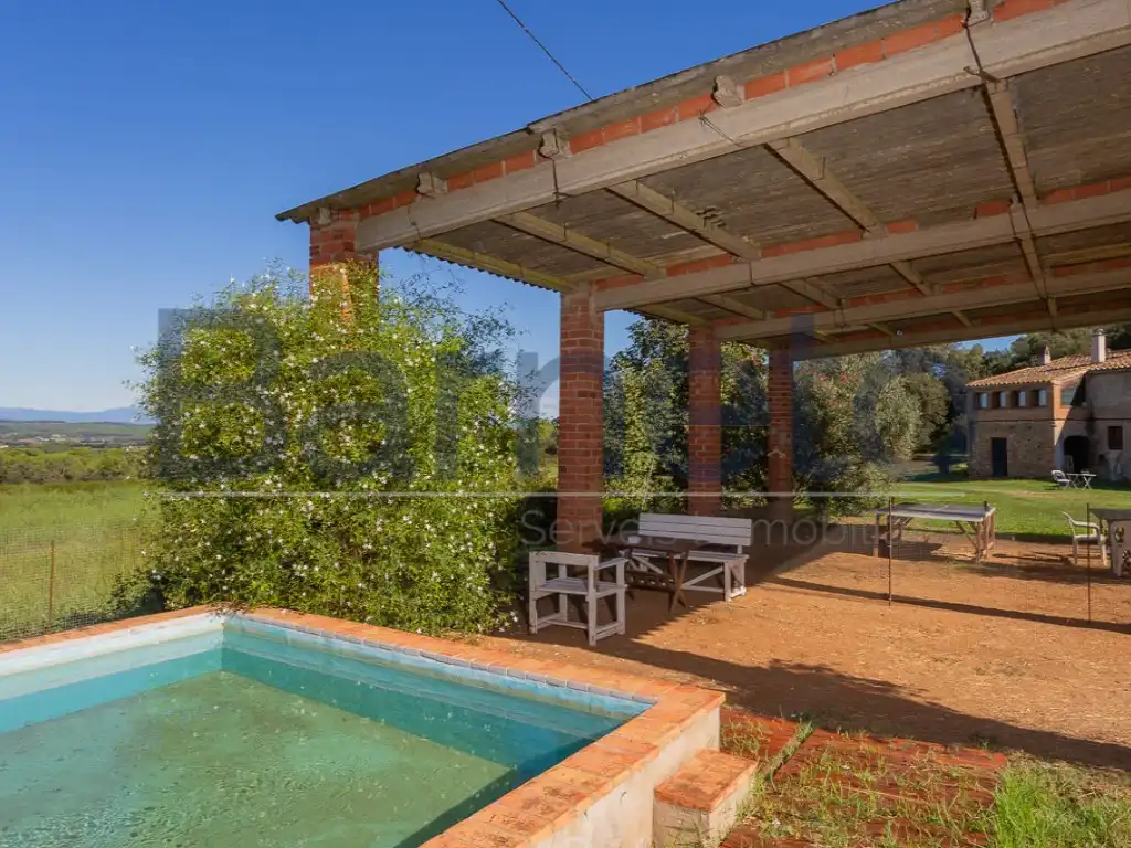 Terrasse von Country house zum Verkauf in Foixà