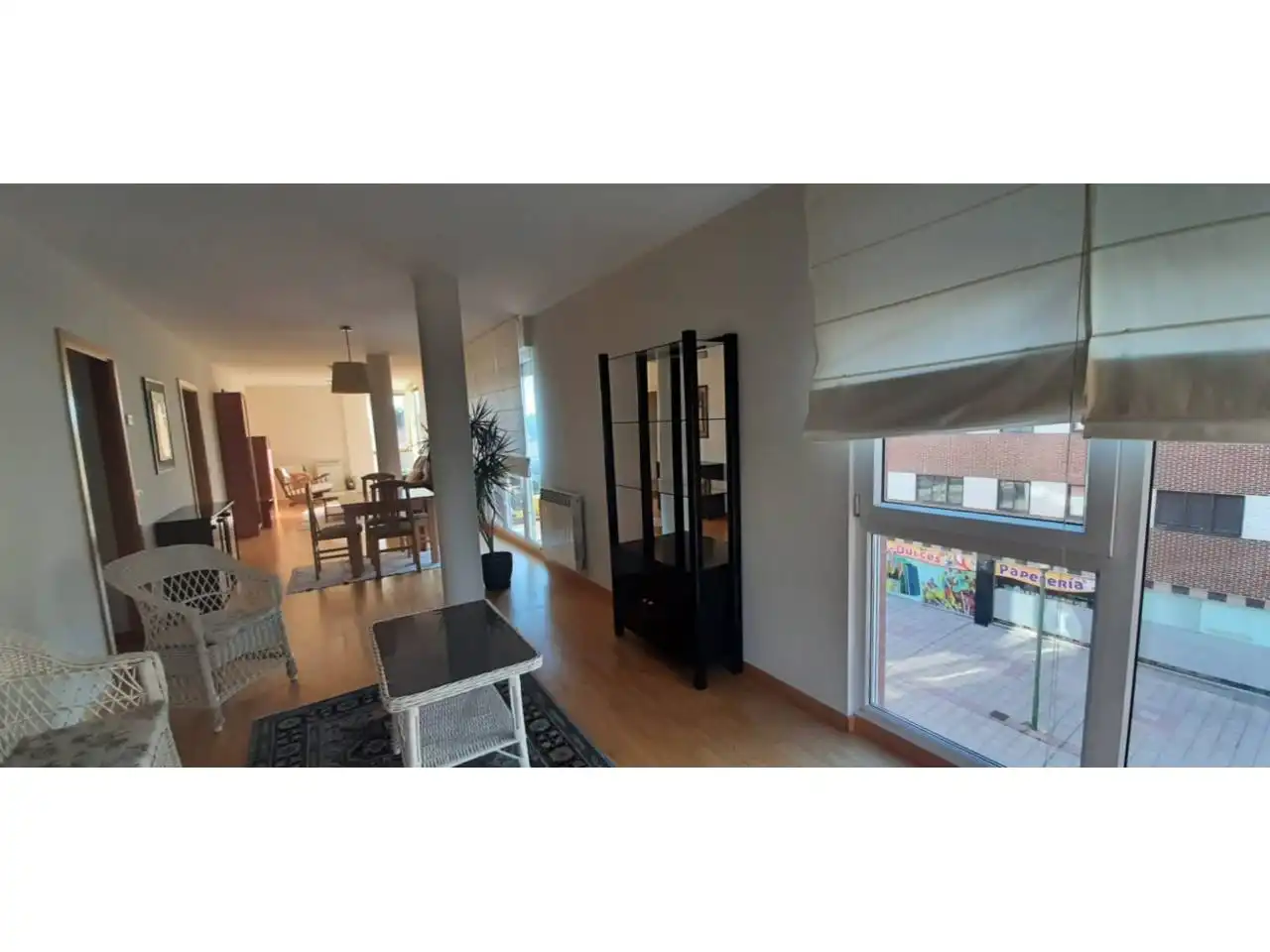 Exterior view of Flat for rent in Burgos Capital  with Parquet flooring, Storage room and Furnished