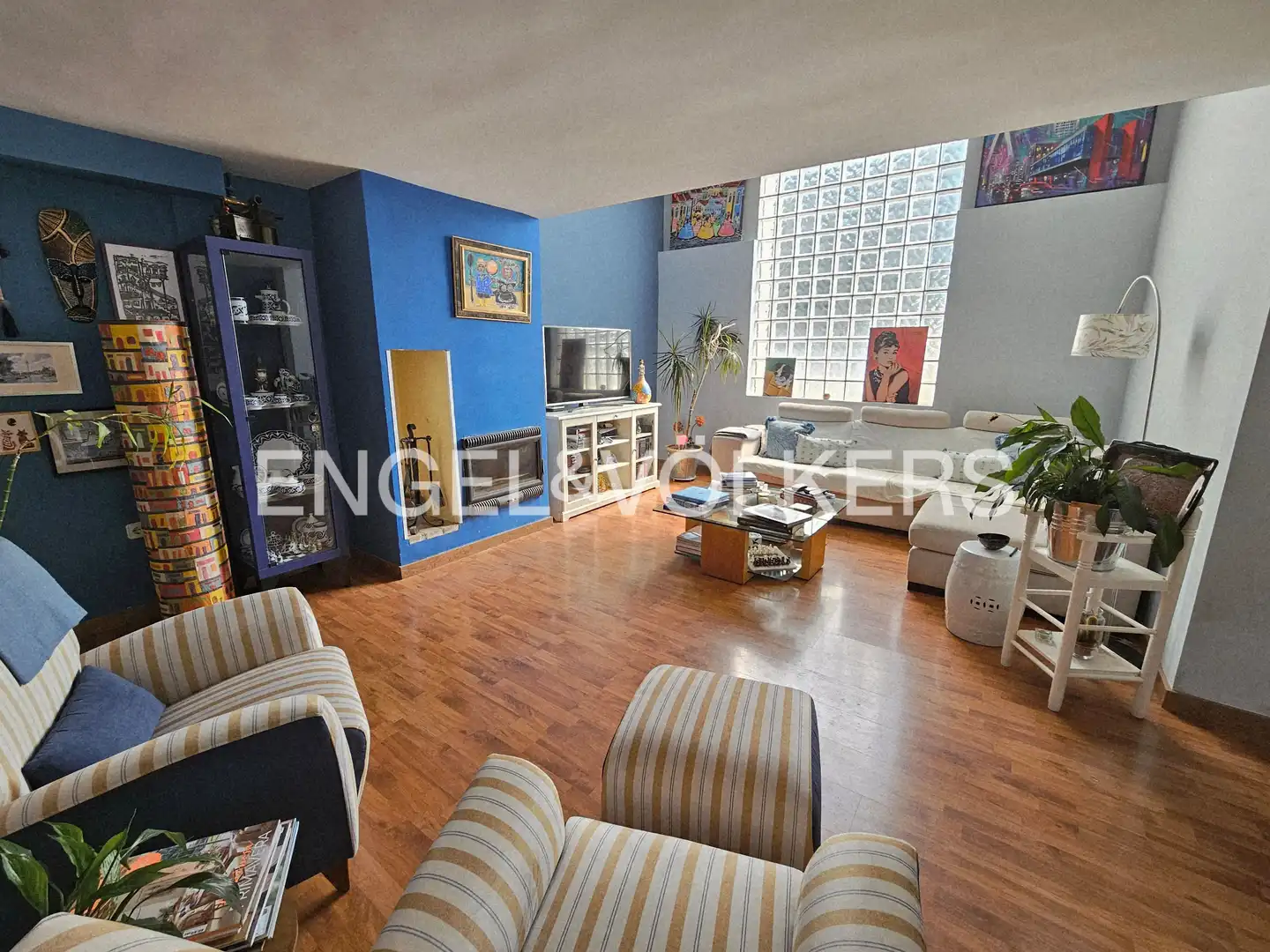 Living room of Houses for sale in Alpedrete  with Heating, Private garden and Terrace