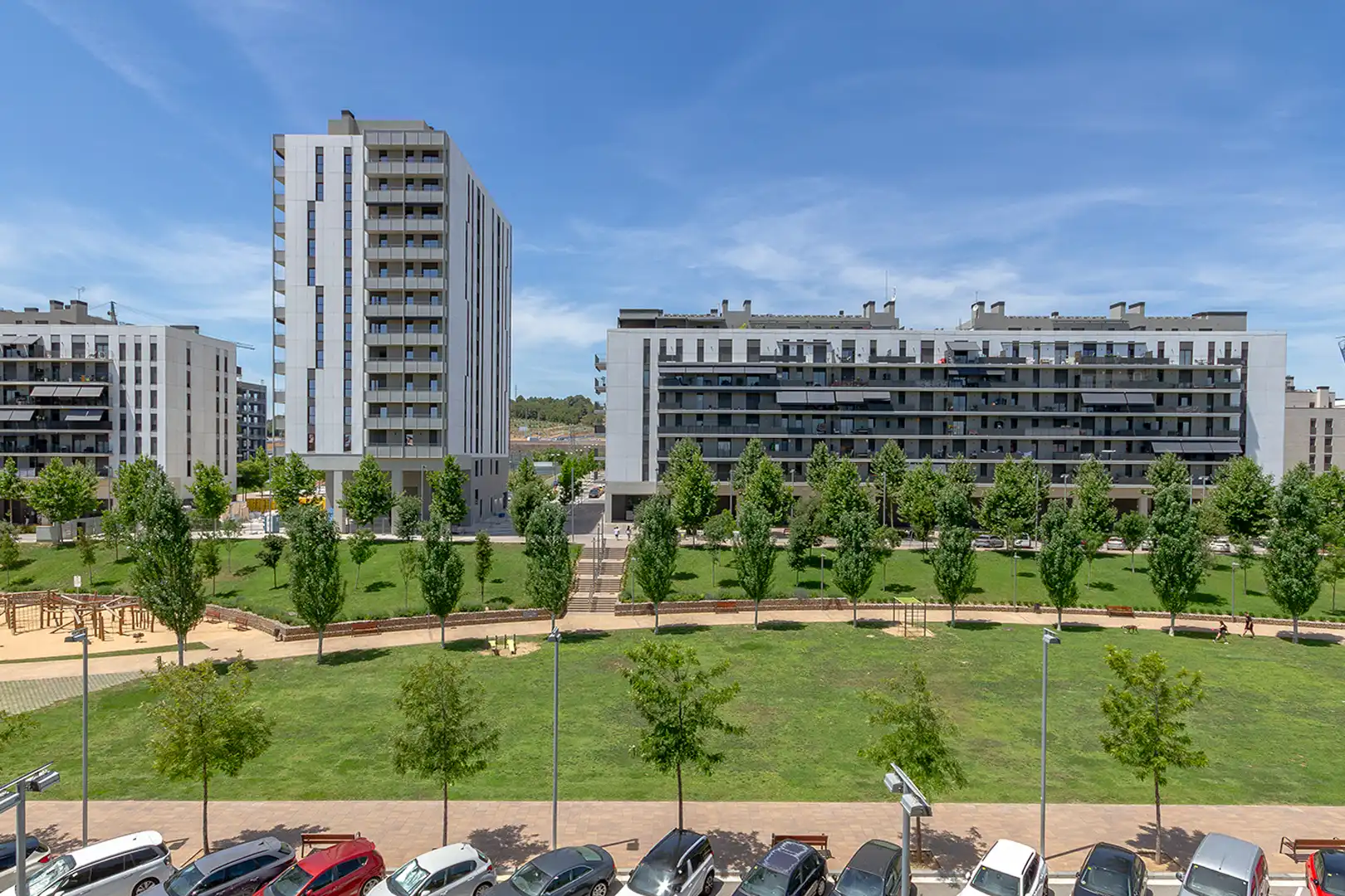Vista exterior de Pis en venda en Martorell amb Aire condicionat, Calefacció i Parquet