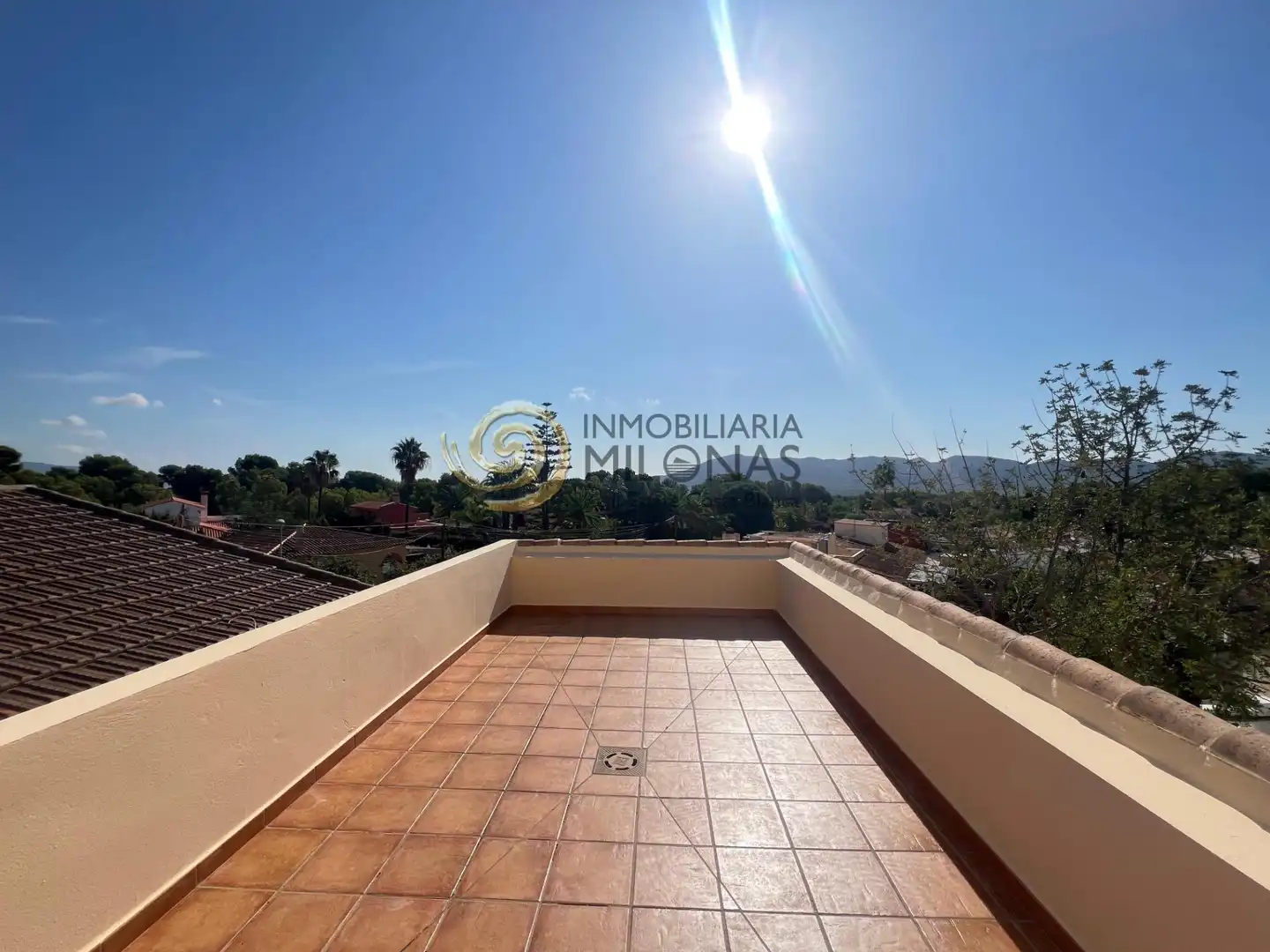 Terrassa de Casa o xalet en venda en La Nucia amb Aire condicionat, Jardí privat i Terrassa