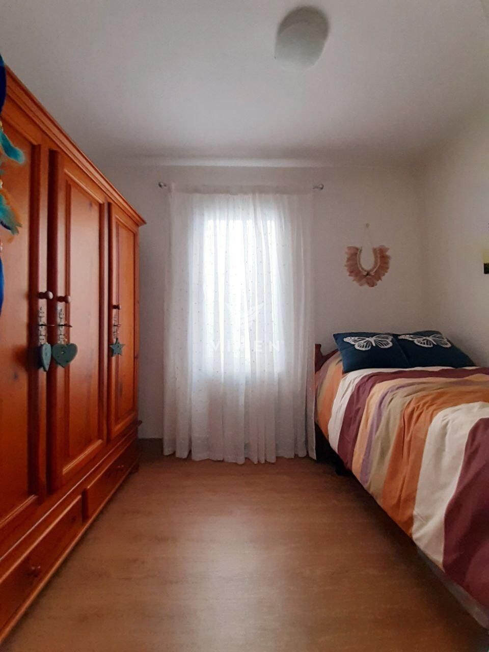 Bedroom of Flat for sale in Vilanova i la Geltrú  with Parquet flooring