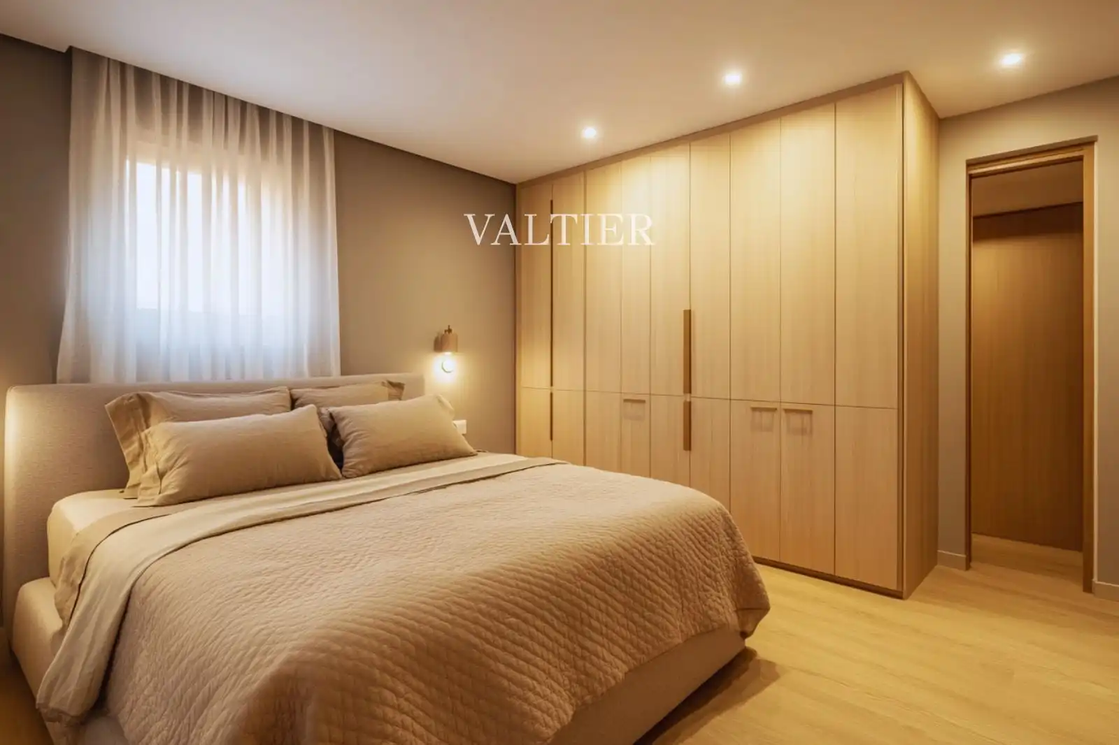 Bedroom of Flat for sale in Madrid  with Terrace and Furnished