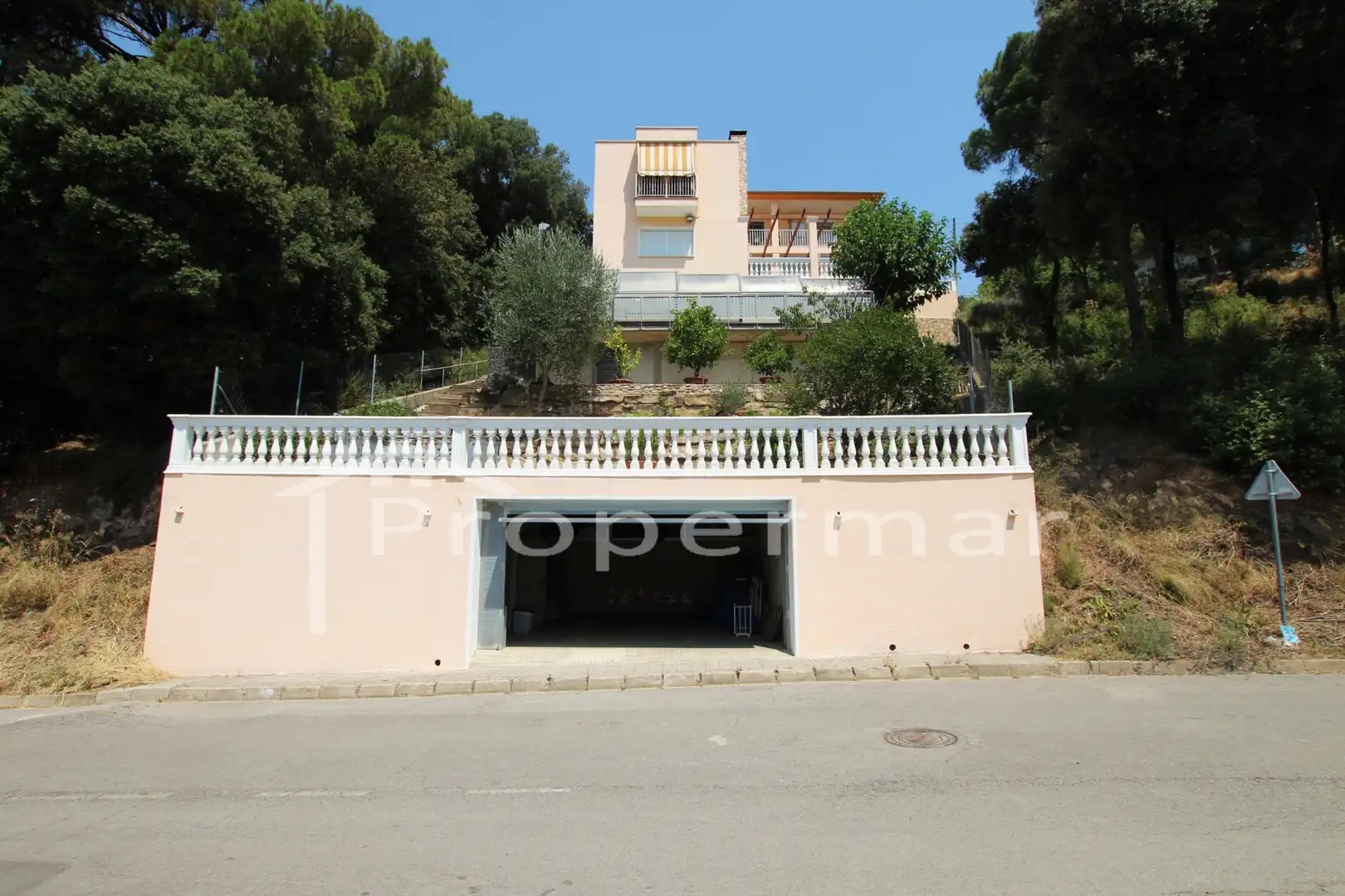Vista exterior de Casa o chalet en venta en Sant Pere de Vilamajor con Calefacción, Jardín privado y Piscina