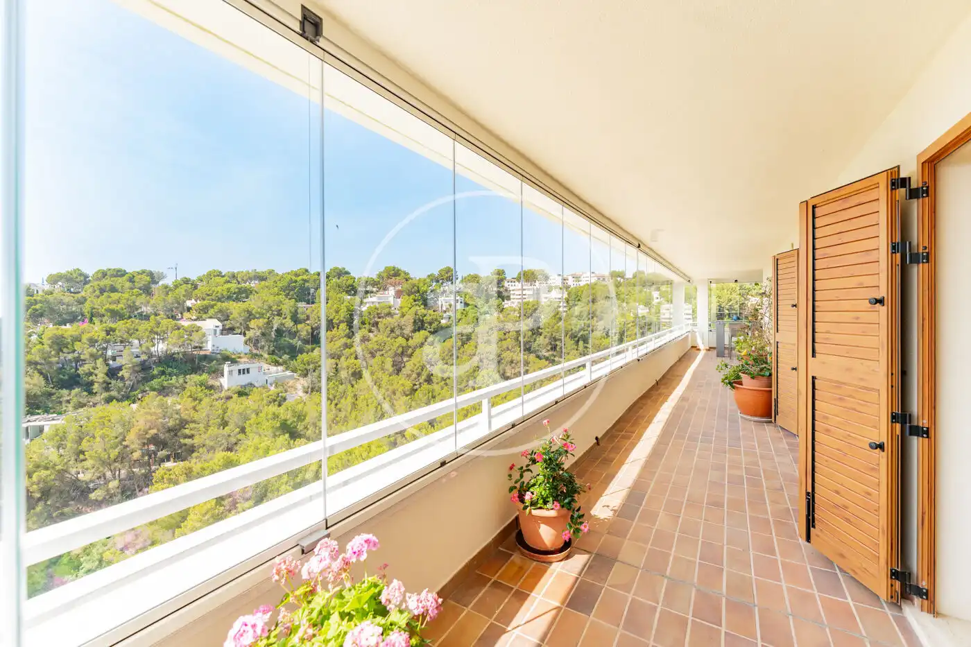 Terrasse von Dachboden zum Verkauf in Calvià mit Klimaanlage, Heizung und Terrasse