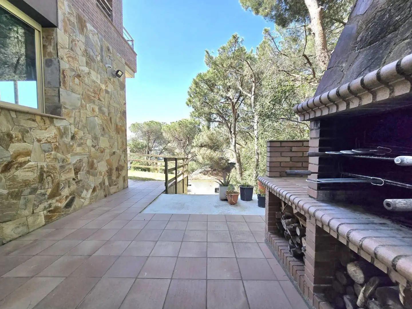 Terraza de Casa o chalet en venta en Cabrils con Aire acondicionado, Calefacción y Jardín privado
