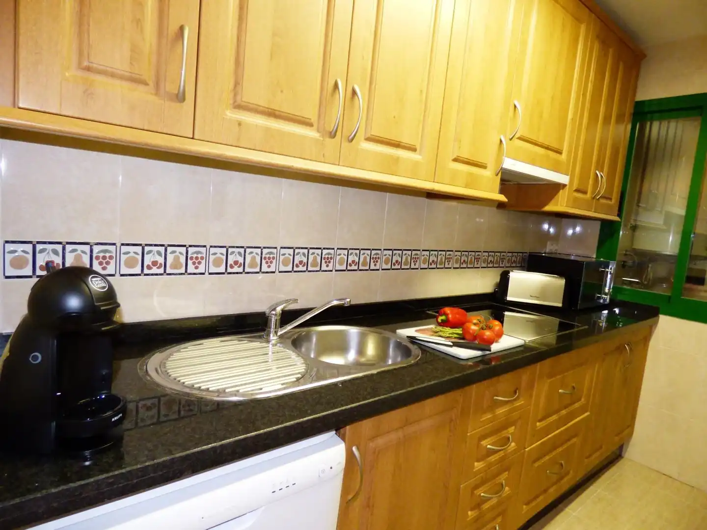 Cocina de Apartamento en venta en Fuengirola con Aire acondicionado, Jardín privado y Terraza