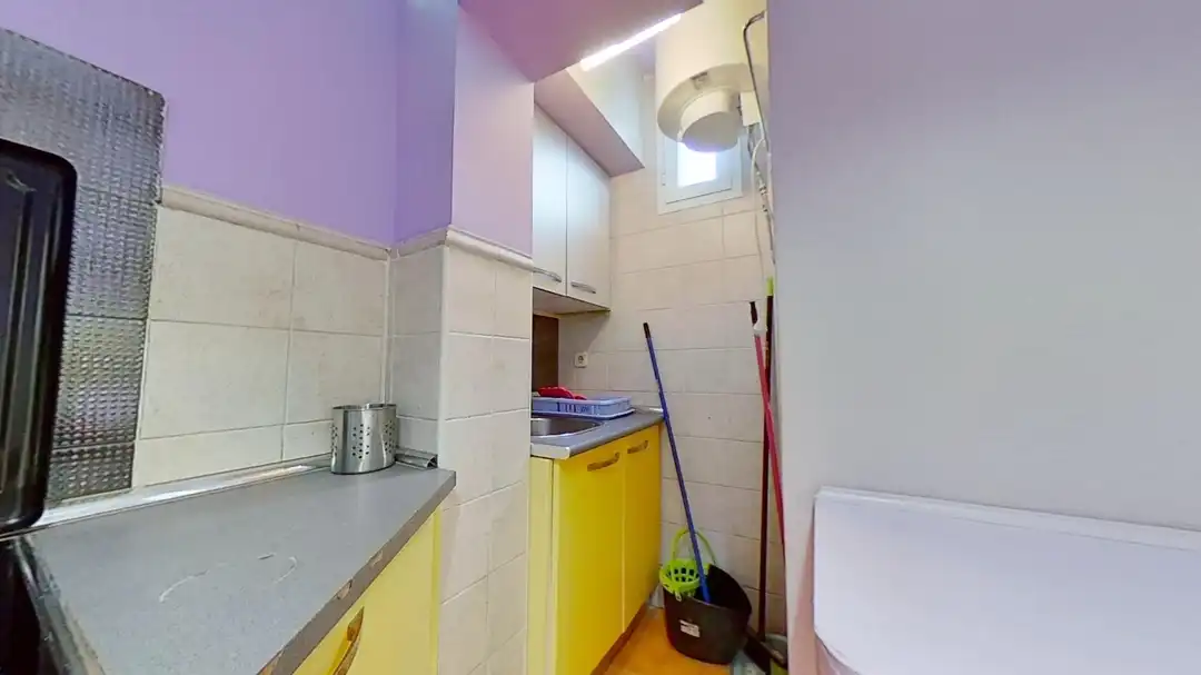 Kitchen of Apartments for rent in Madrid  with Air Conditioner and Heating