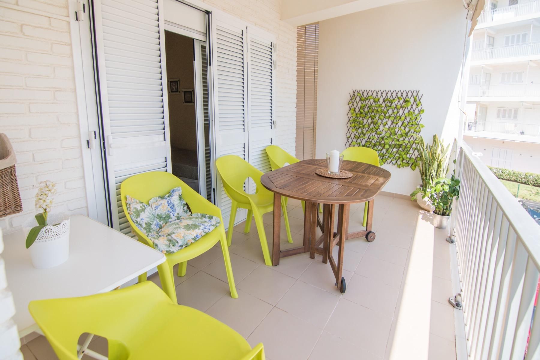 Terrace of Apartment for sale in Gandia  with Air Conditioner, Private garden and Terrace