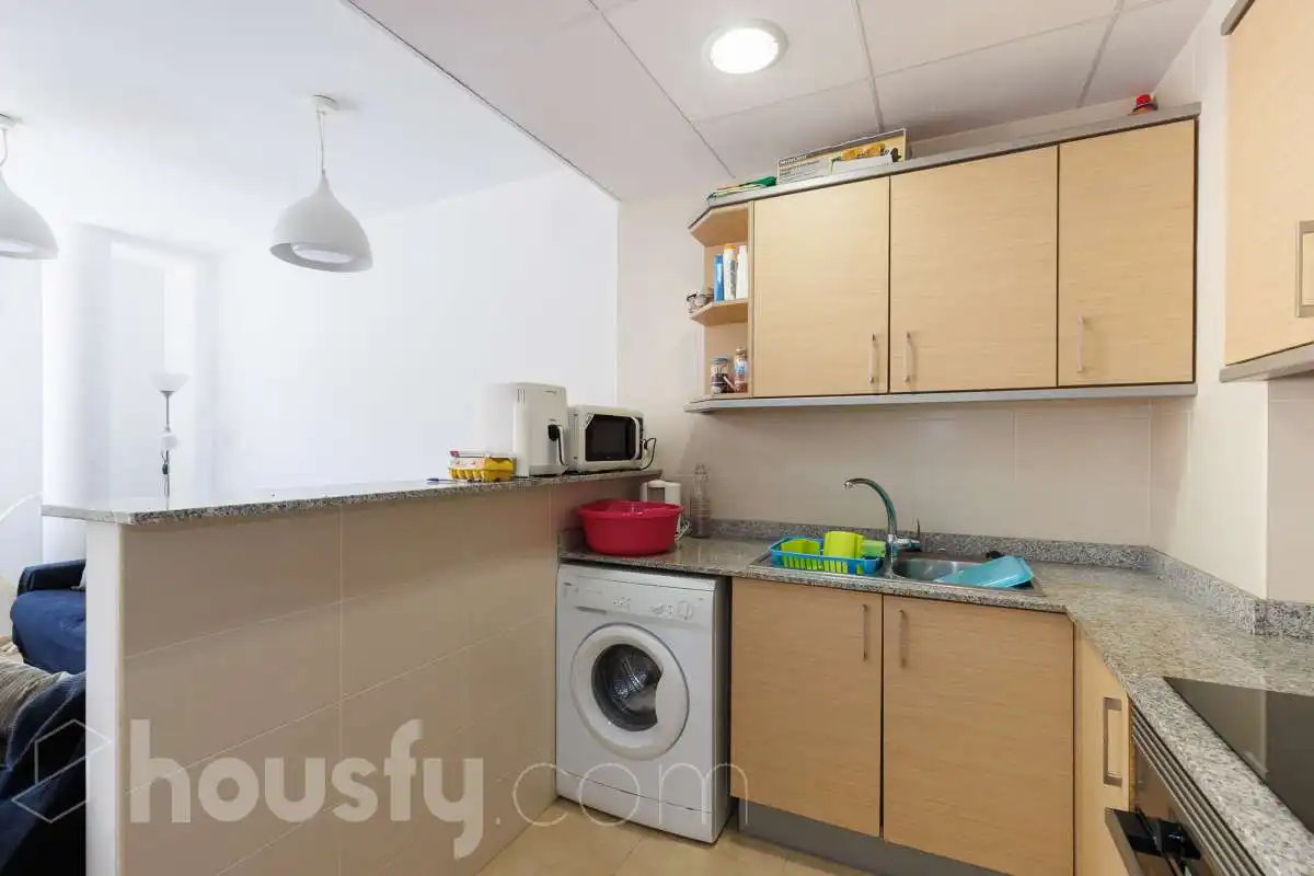 Kitchen of Flat for sale in Sant Jaume d'Enveja  with Storage room, Balcony and Community pool