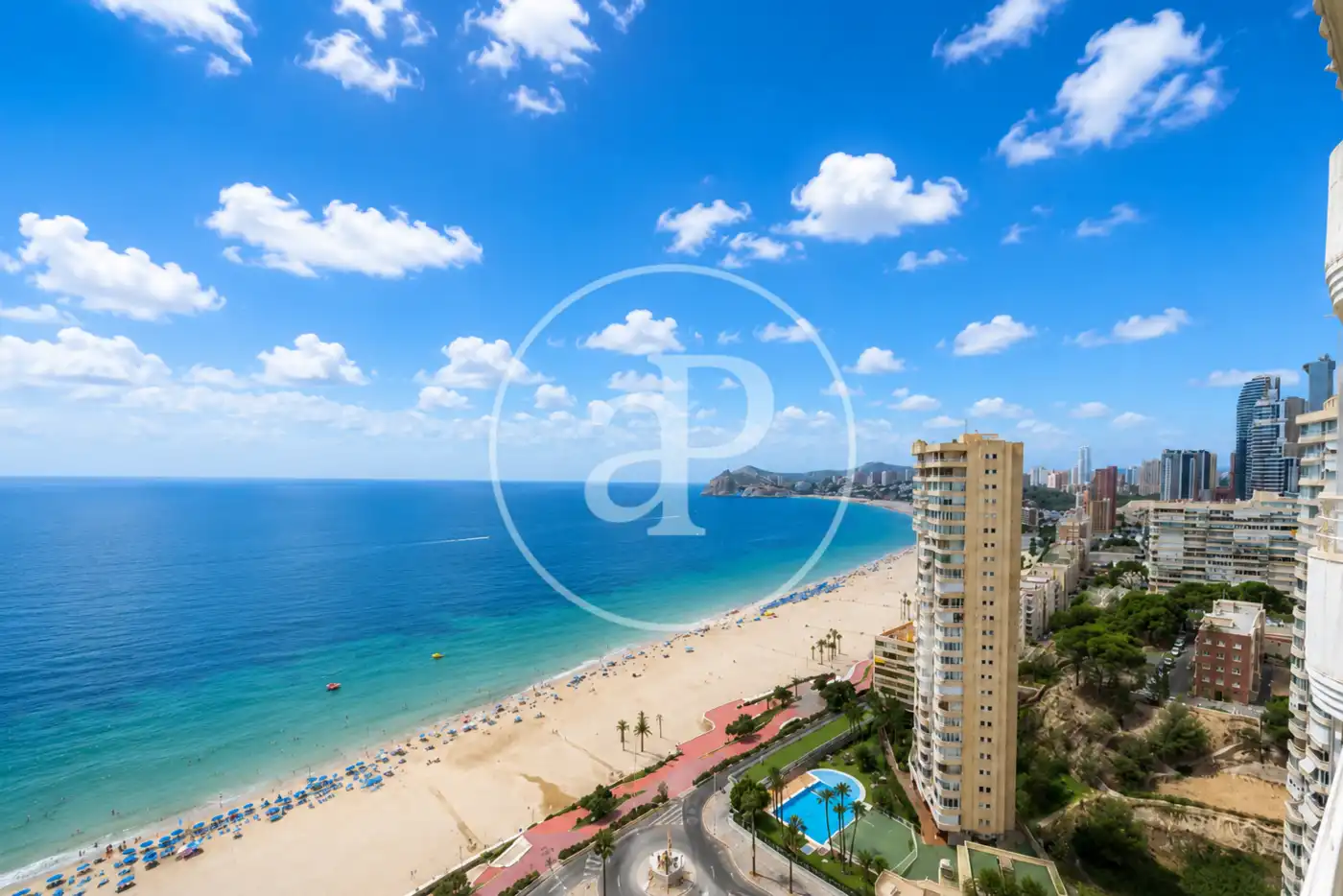 Bedroom of Flat for sale in Benidorm  with Air Conditioner, Heating and Terrace