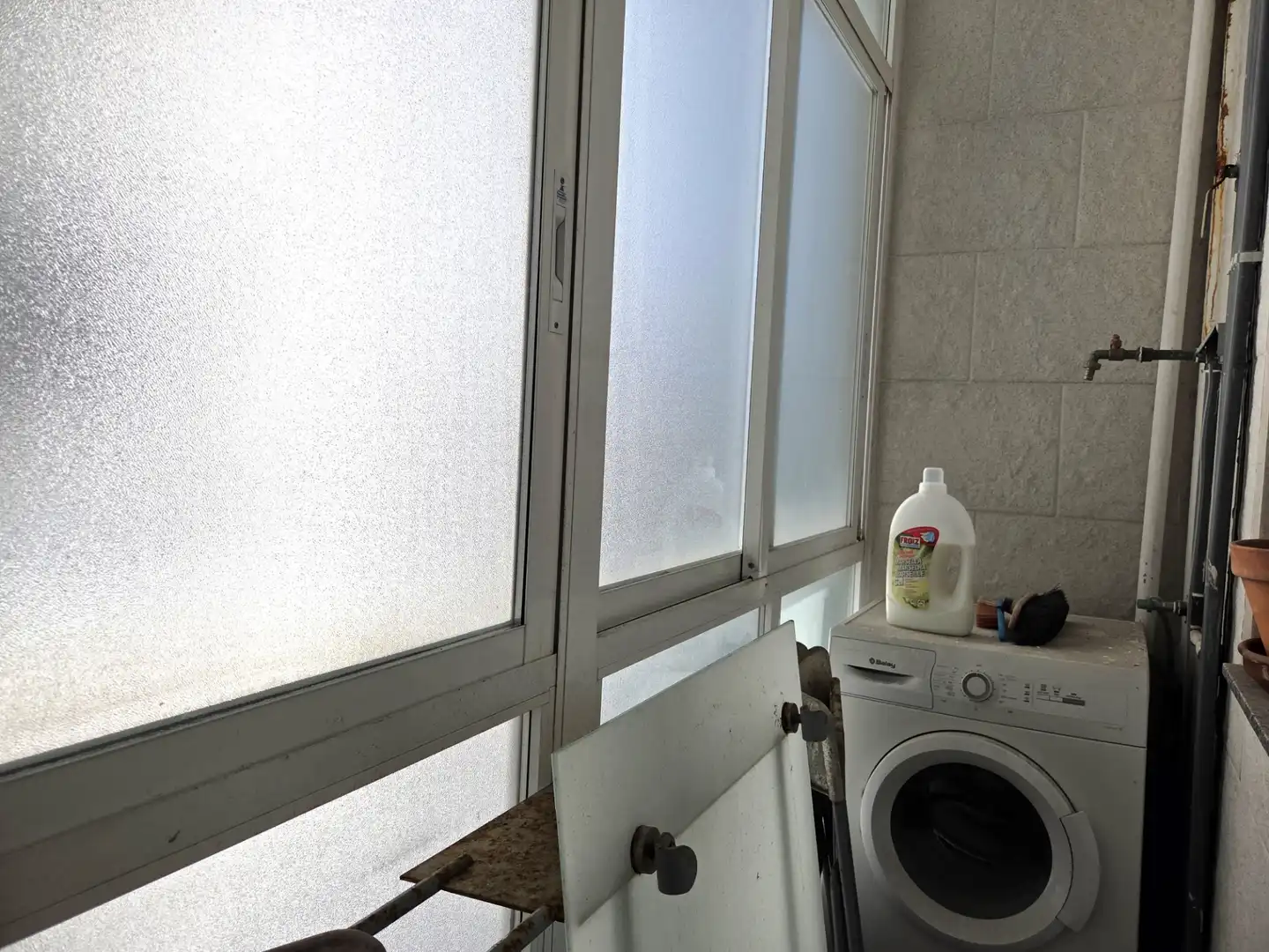 Balcony of Flat for sale in Sanxenxo  with Parquet flooring, Terrace and Oven