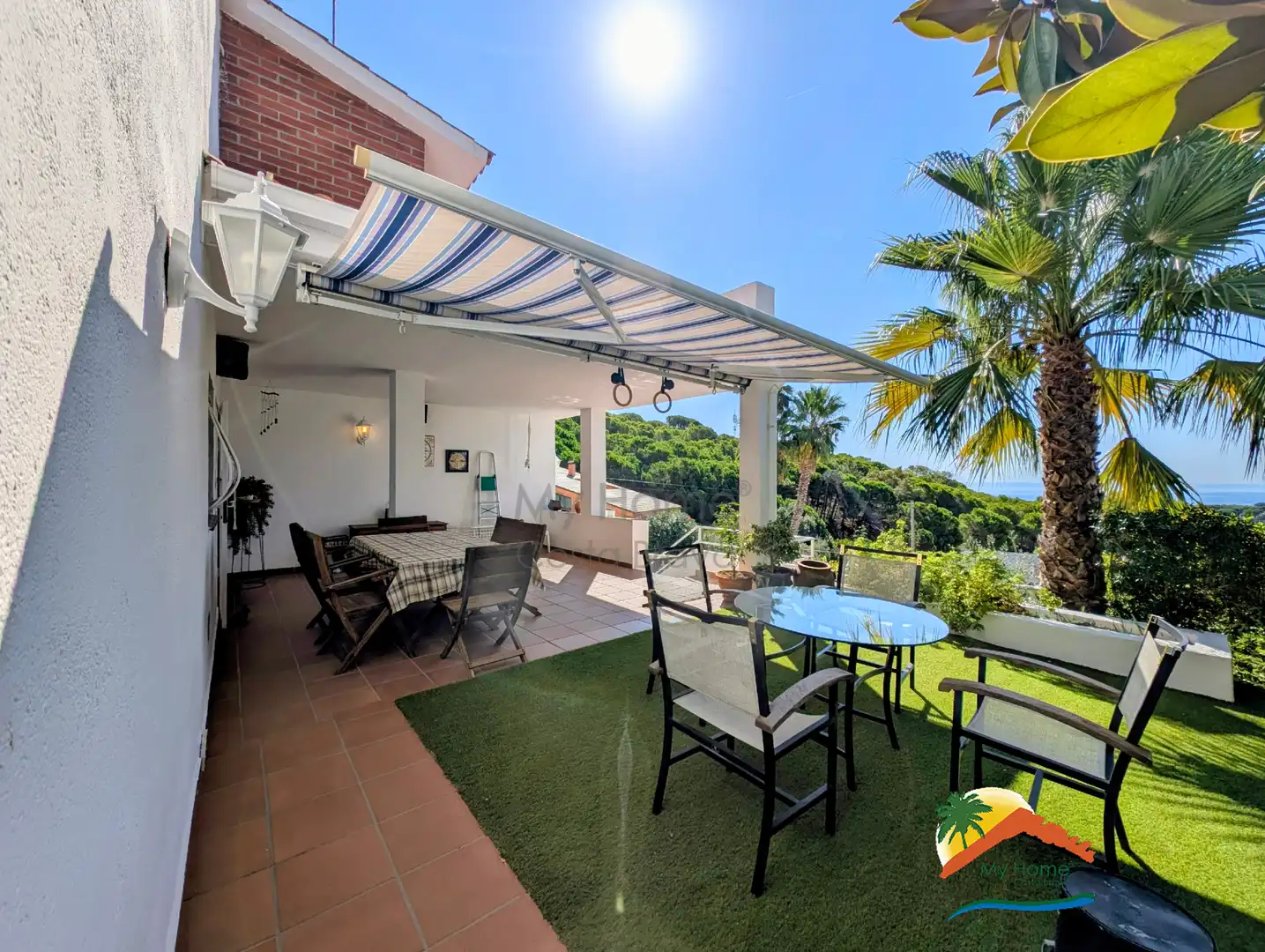 Terraza de Casa o chalet en venta en Lloret de Mar con Aire acondicionado, Calefacción y Jardín privado