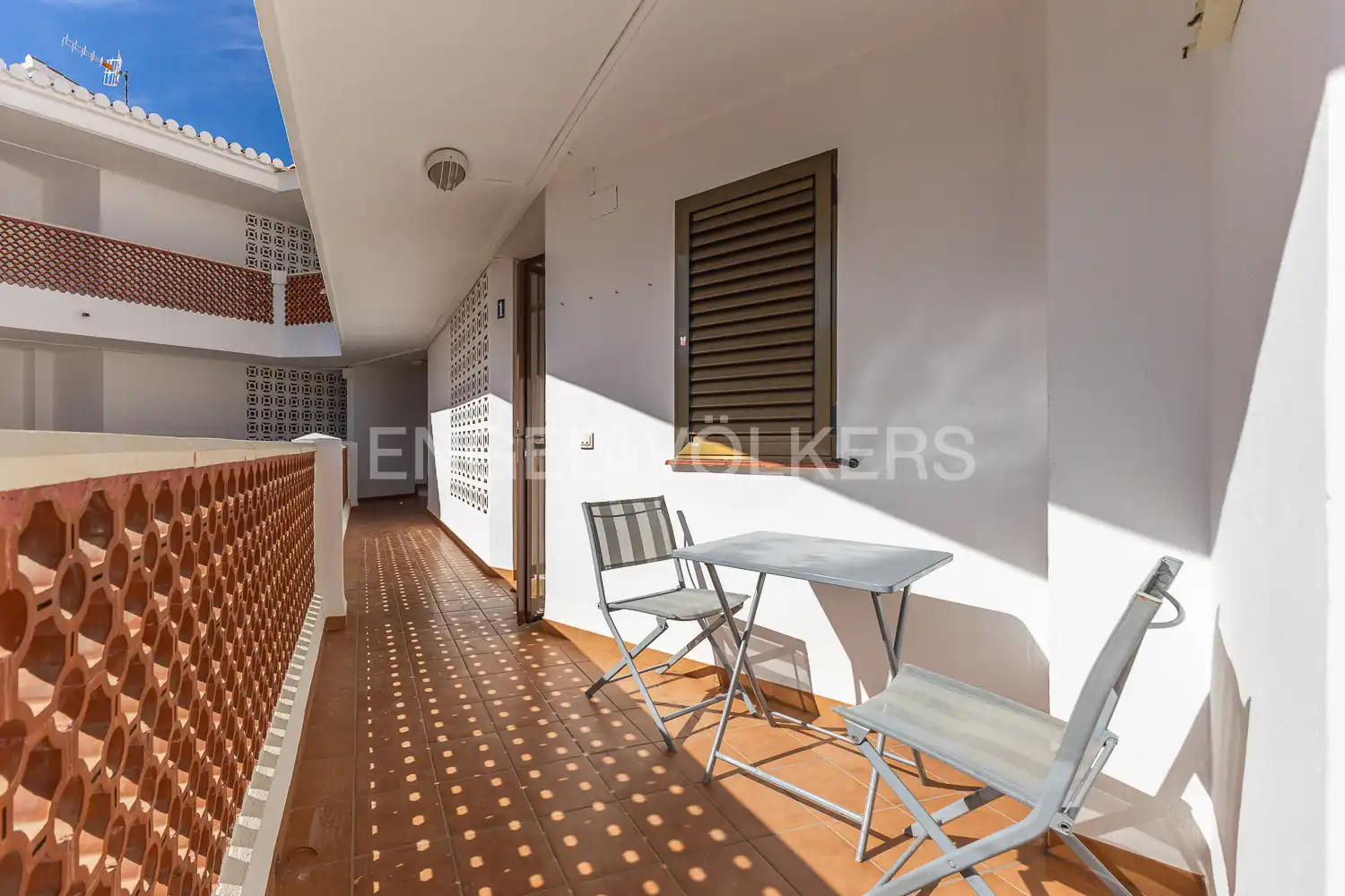 Terrace of Flat for rent in Dénia  with Air Conditioner, Heating and Terrace