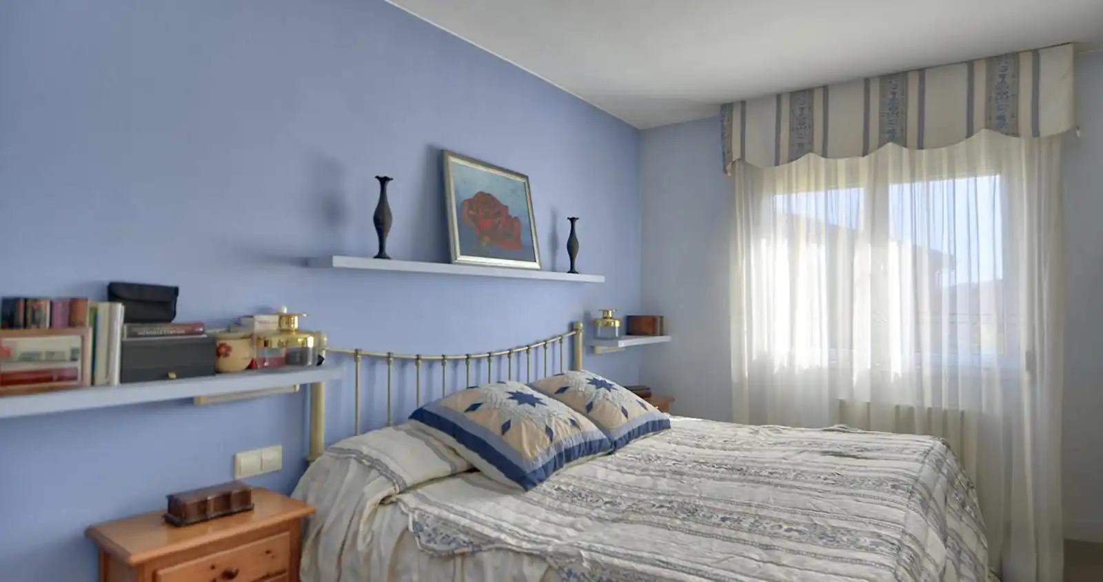 Schlafzimmer von Einfamilien-Reihenhaus zum Verkauf in Palafrugell mit Klimaanlage, Heizung und Terrasse
