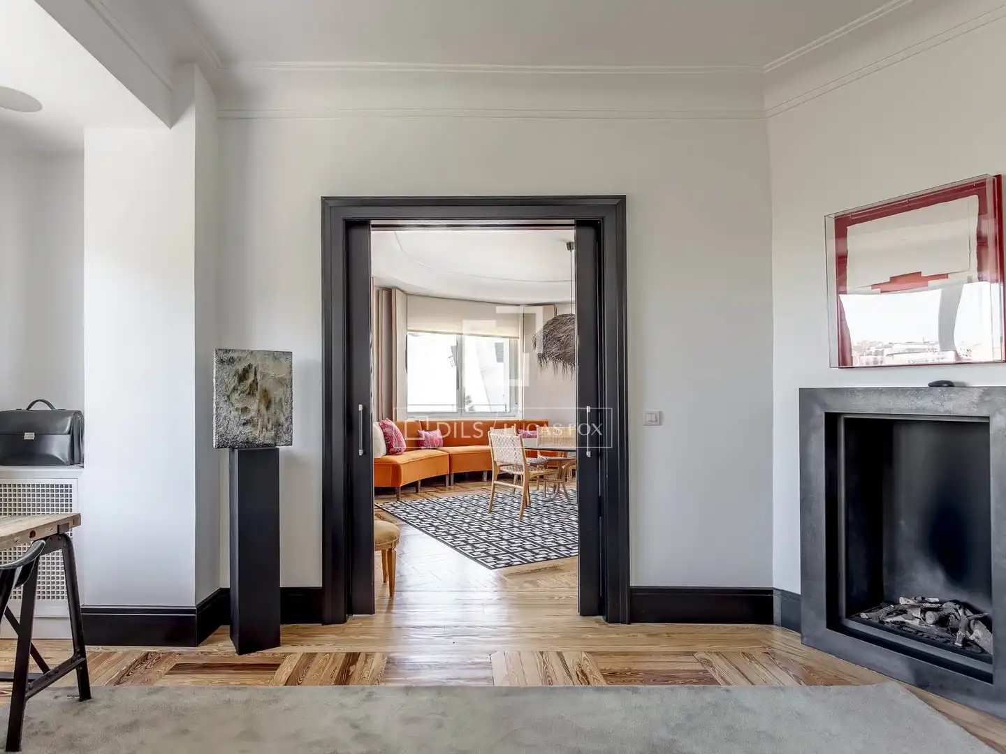 Wohnung zur Miete in Madrid mit Klimaanlage, Heizung und Parkett