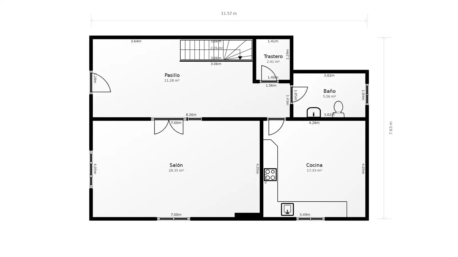 Einfamilien-Reihenhaus zum Verkauf in Argoños  mit Privatgarten, Möbliert und Balkon