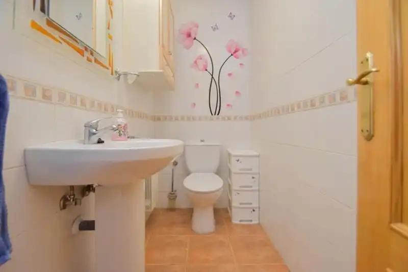 Bany de Casa o xalet en venda en Alhendín amb Jardí privat, Terrassa i Piscina comunitària