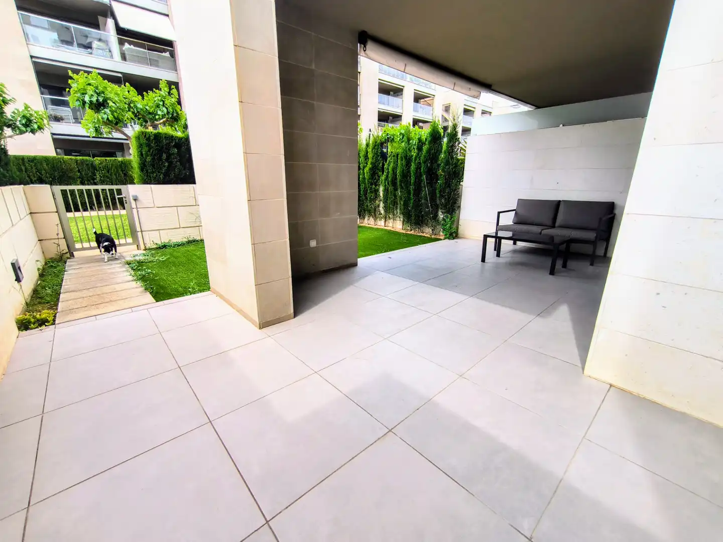Terraza de Planta baja en venta en  Palma de Mallorca con Aire acondicionado, Calefacción y Jardín privado