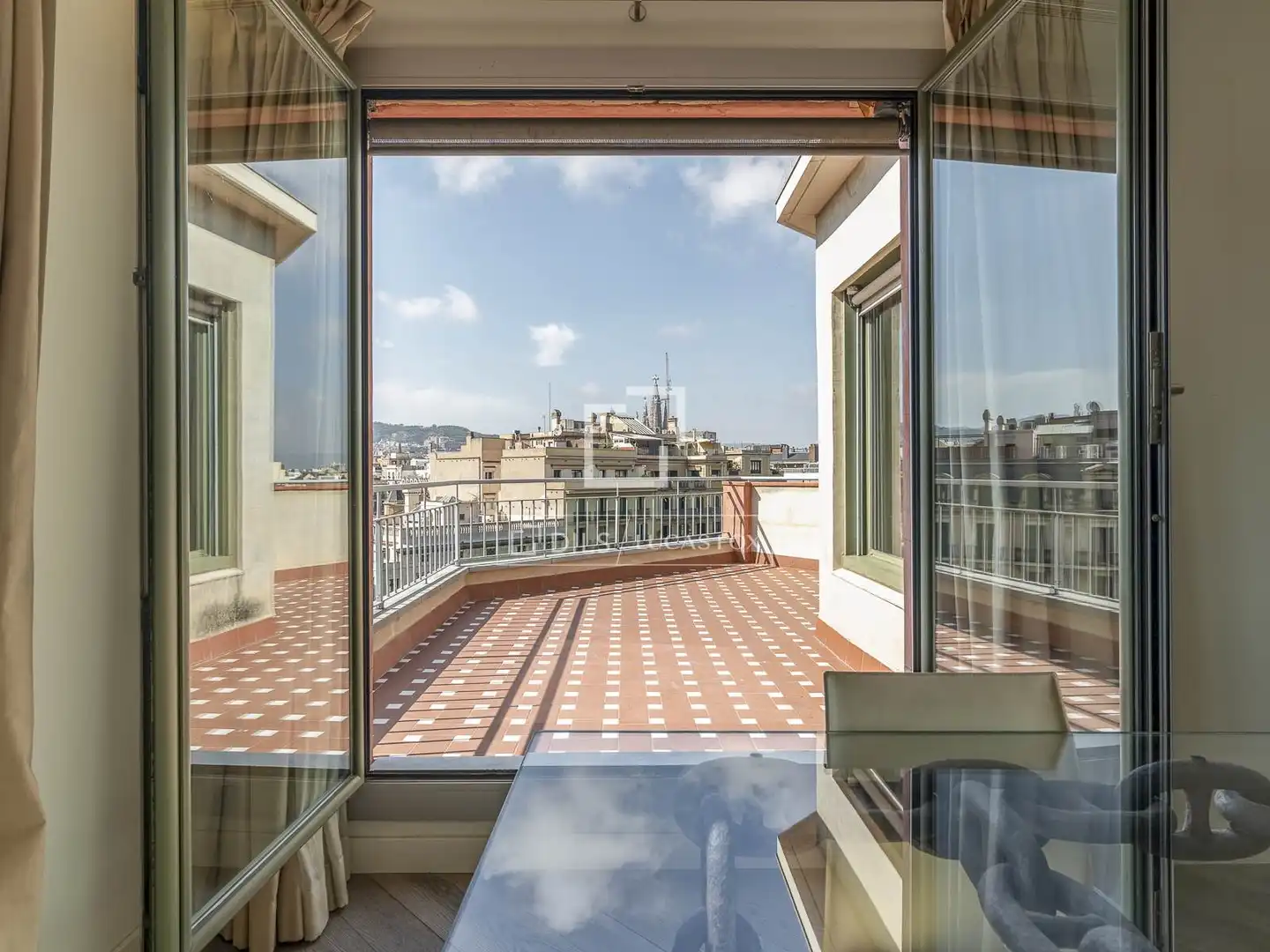 Terrace of Attic for sale in Barcelona  with Air Conditioner, Heating and Parquet flooring