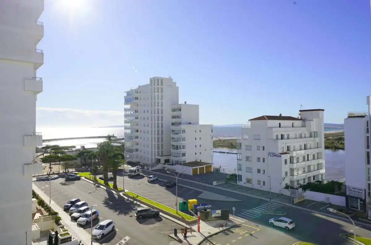 Exterior view of Flat for sale in Roses