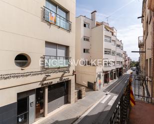 Exterior view of Single-family semi-detached for sale in Mataró  with Air Conditioner and Heating