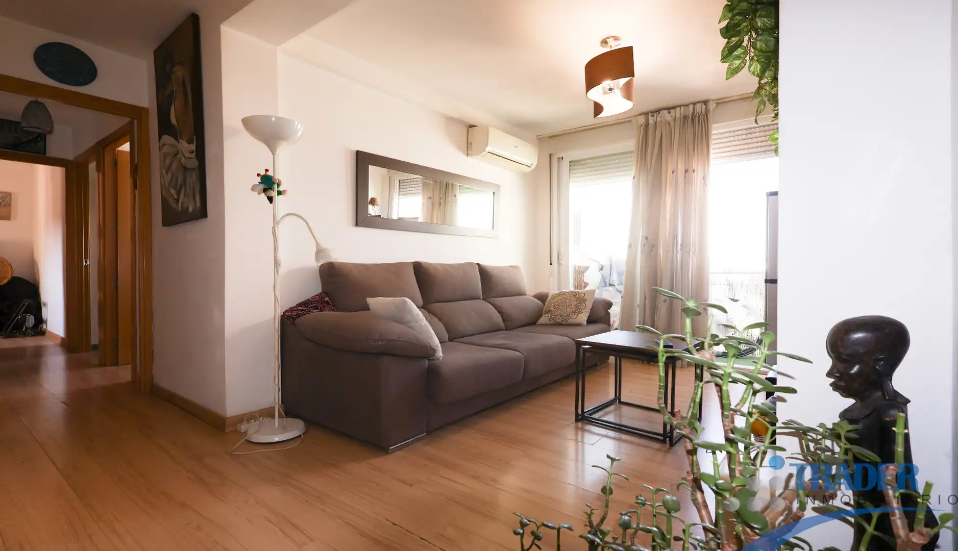 Living room of Flat for sale in Móstoles  with Terrace and Balcony