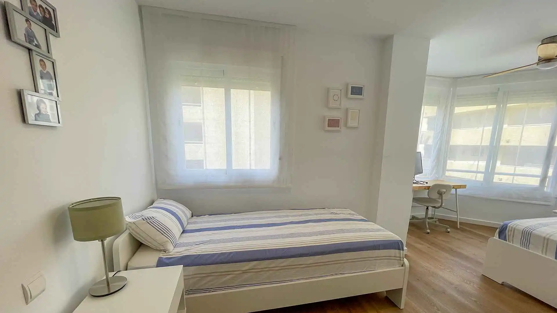 Bedroom of Apartments for rent in Marbella  with Air Conditioner, Terrace and Storage room