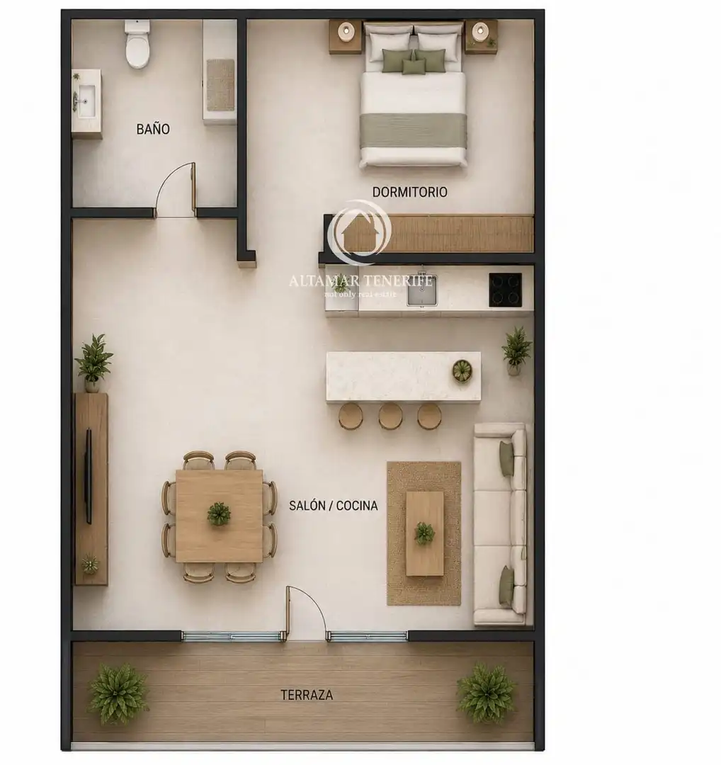 Apartamento en venta en Adeje con Terraza, Piscina y Piscina comunitaria