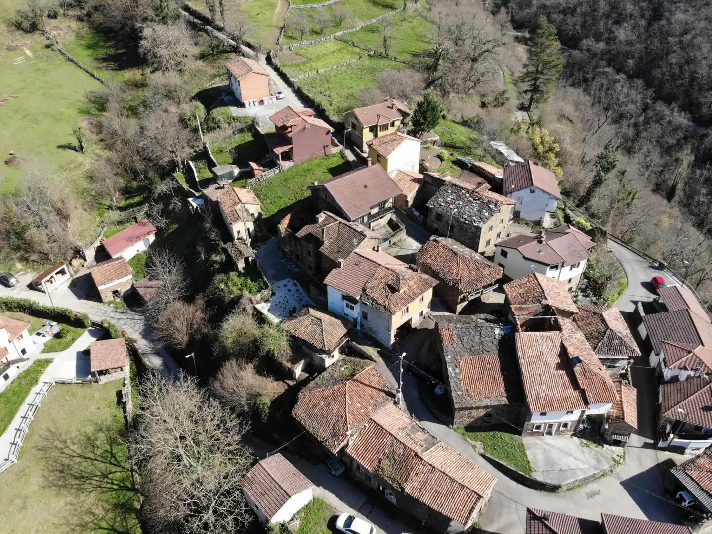 Exterior view of Houses for sale in Aller  with Private garden and Storage room