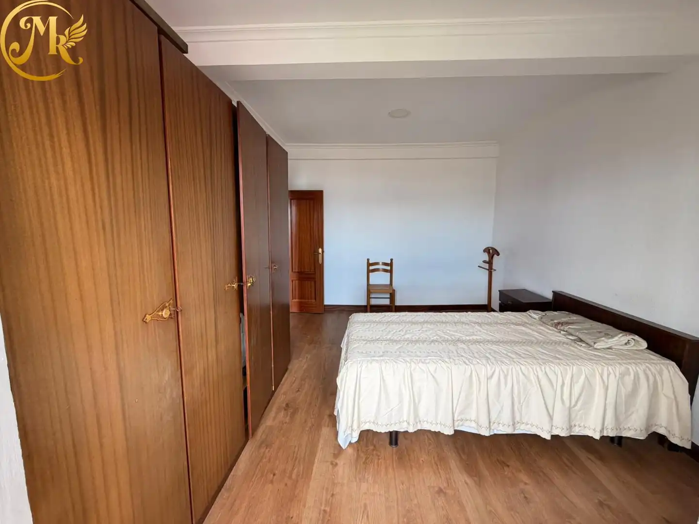 Bedroom of Flat for sale in Santander  with Private garden, Parquet flooring and Terrace