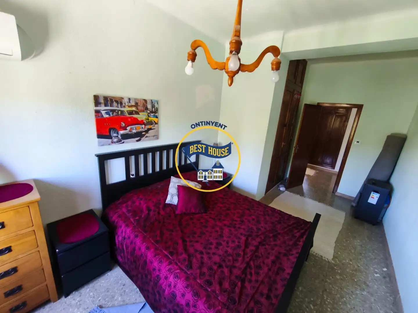 Habitación de Finca rústica en venta en Alfafara con Aire acondicionado, Jardín privado y Terraza