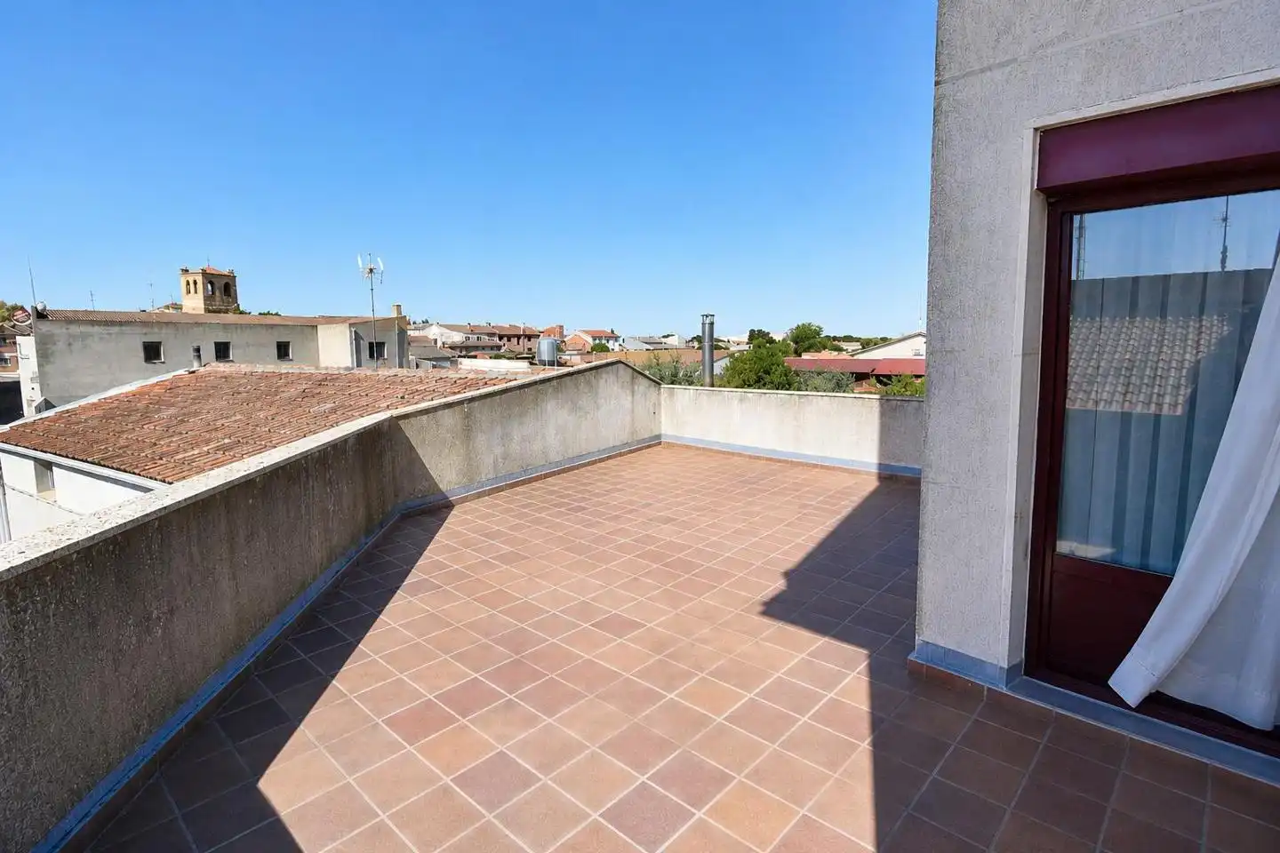 Terraza de Casa o chalet en venta en Alcazarén con Calefacción, Jardín privado y Trastero