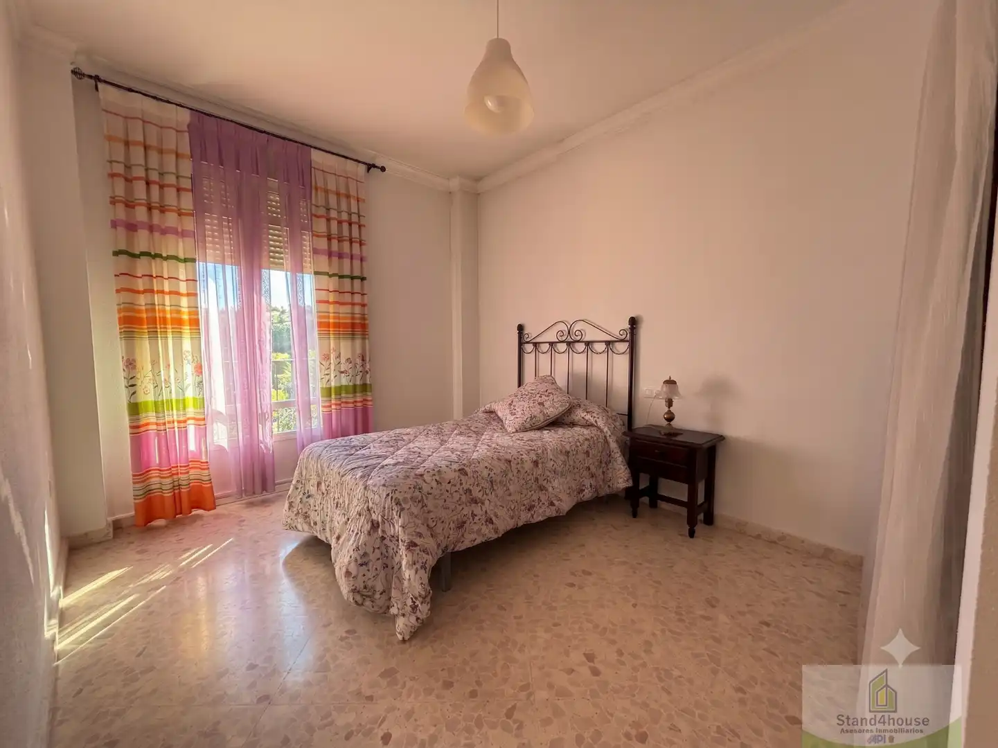 Bedroom of Flat for sale in Bollullos Par del Condado  with Air Conditioner, Heating and Storage room