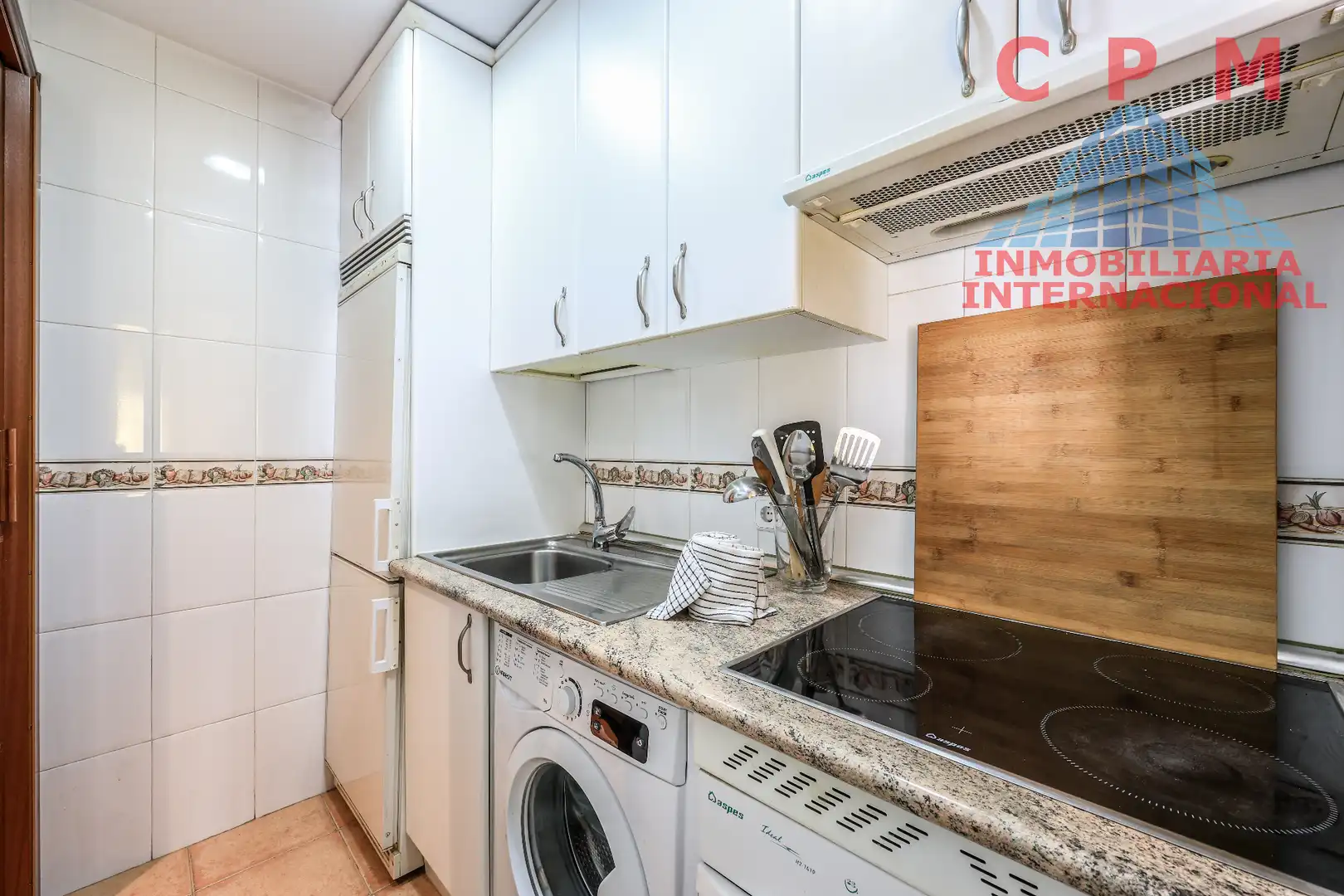 Cocina de Piso de alquiler en Madrid con Aire acondicionado, Calefacción y Parquet