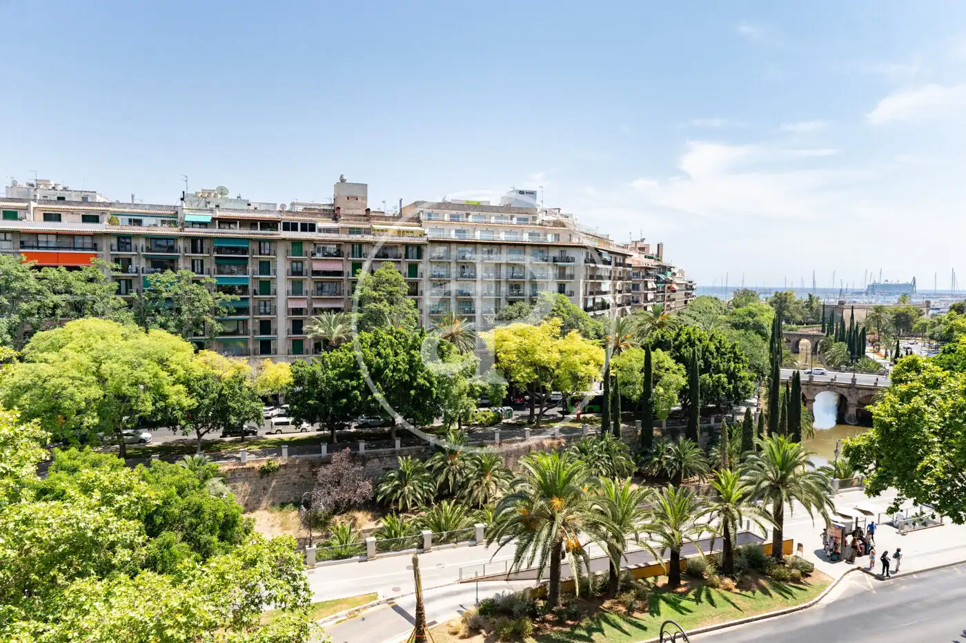 Vista exterior de Pis en venda en  Palma de Mallorca amb Calefacció i Balcó