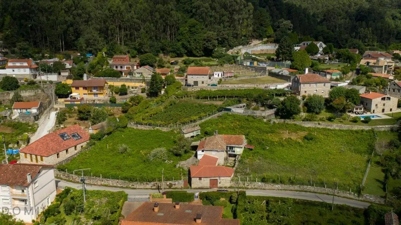 Vista exterior de Casa o chalet en venta en Poio con Jardín privado