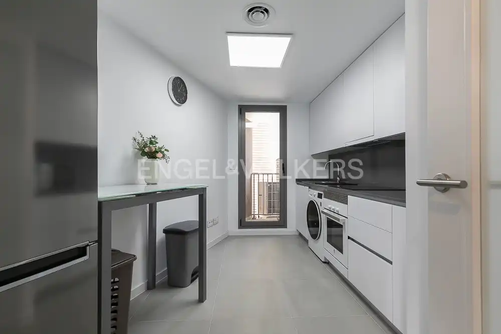 Kitchen of Flat for rent in Godella  with Air Conditioner, Heating and Swimming Pool