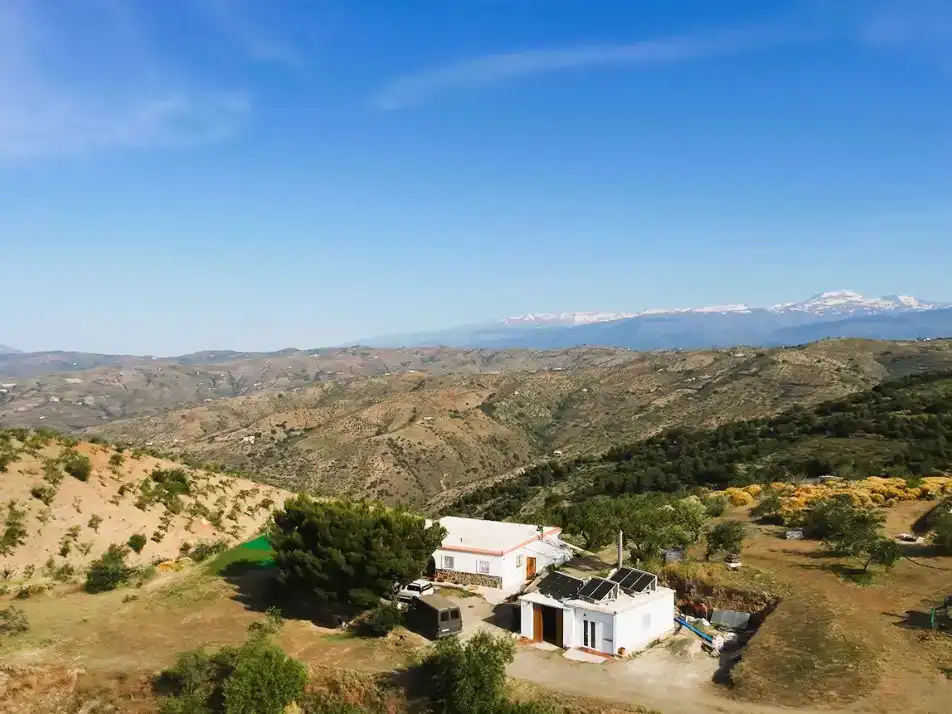 Vista exterior de Finca rústica en venda en Murtas amb Aire condicionat, Jardí privat i Traster